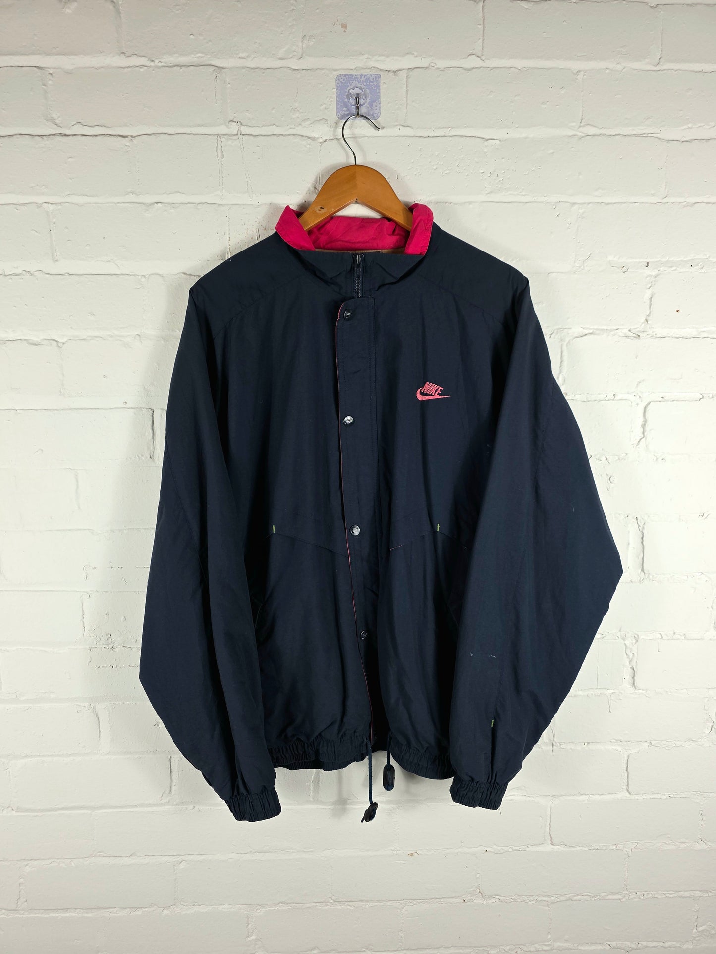 Nike 1990s Vintage Windbreaker Jacket Large