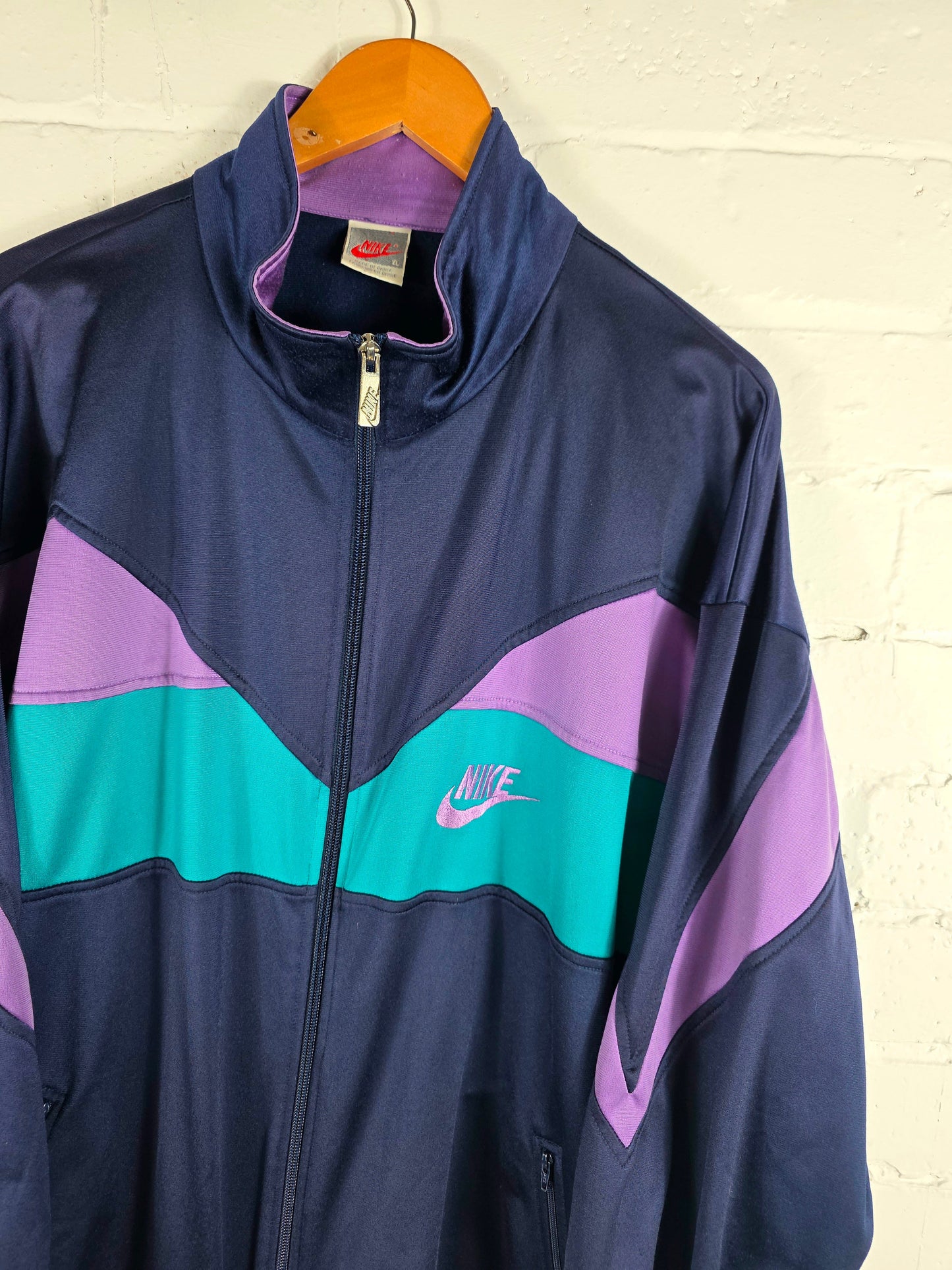 Nike 1990s Vintage Beaverton Oregon Track Jacket XL