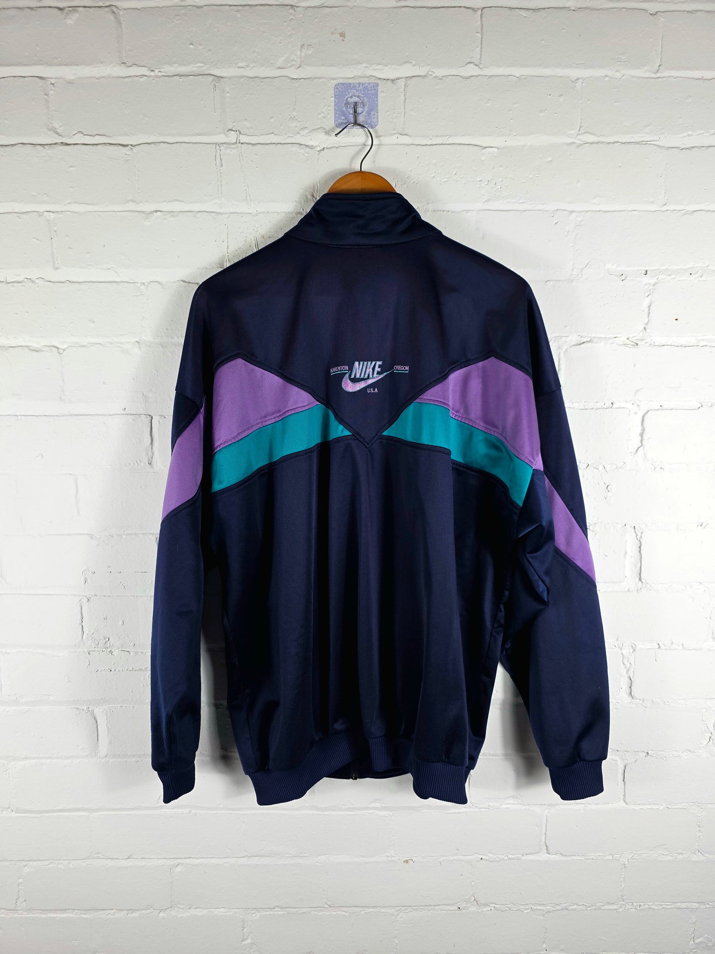 Nike 1990s Vintage Beaverton Oregon Track Jacket XL