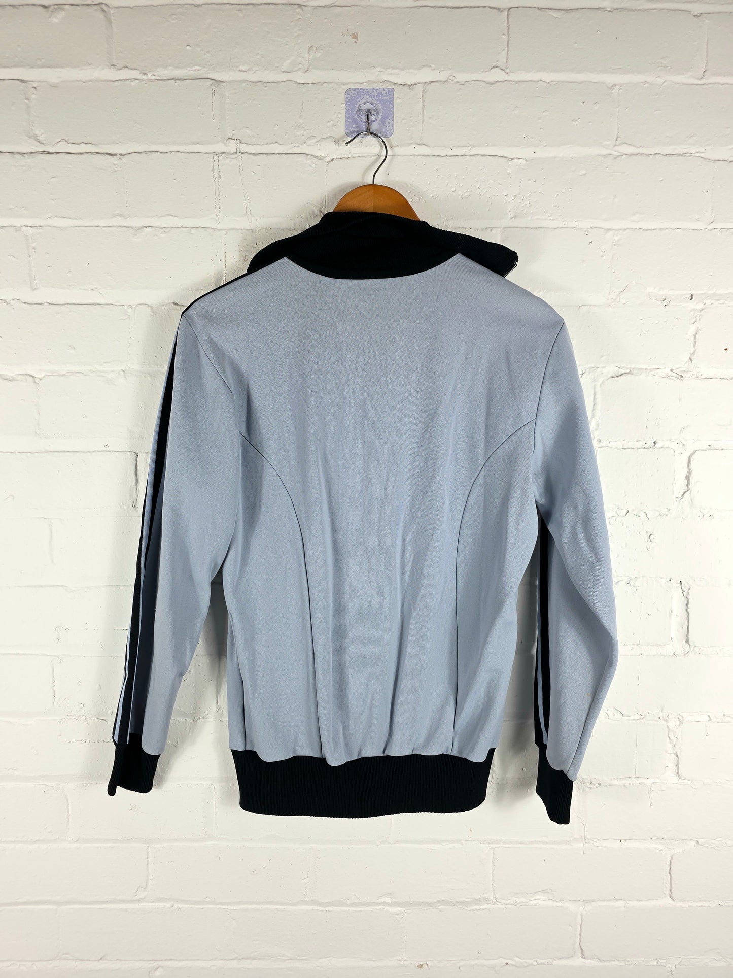 Adidas 1970s Vintage Grey Track Jacket 5 Medium