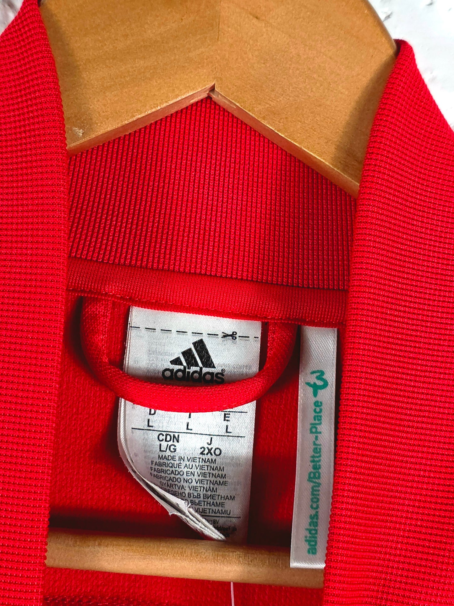 Adidas Benfica 2014/15 Track Jacket Large