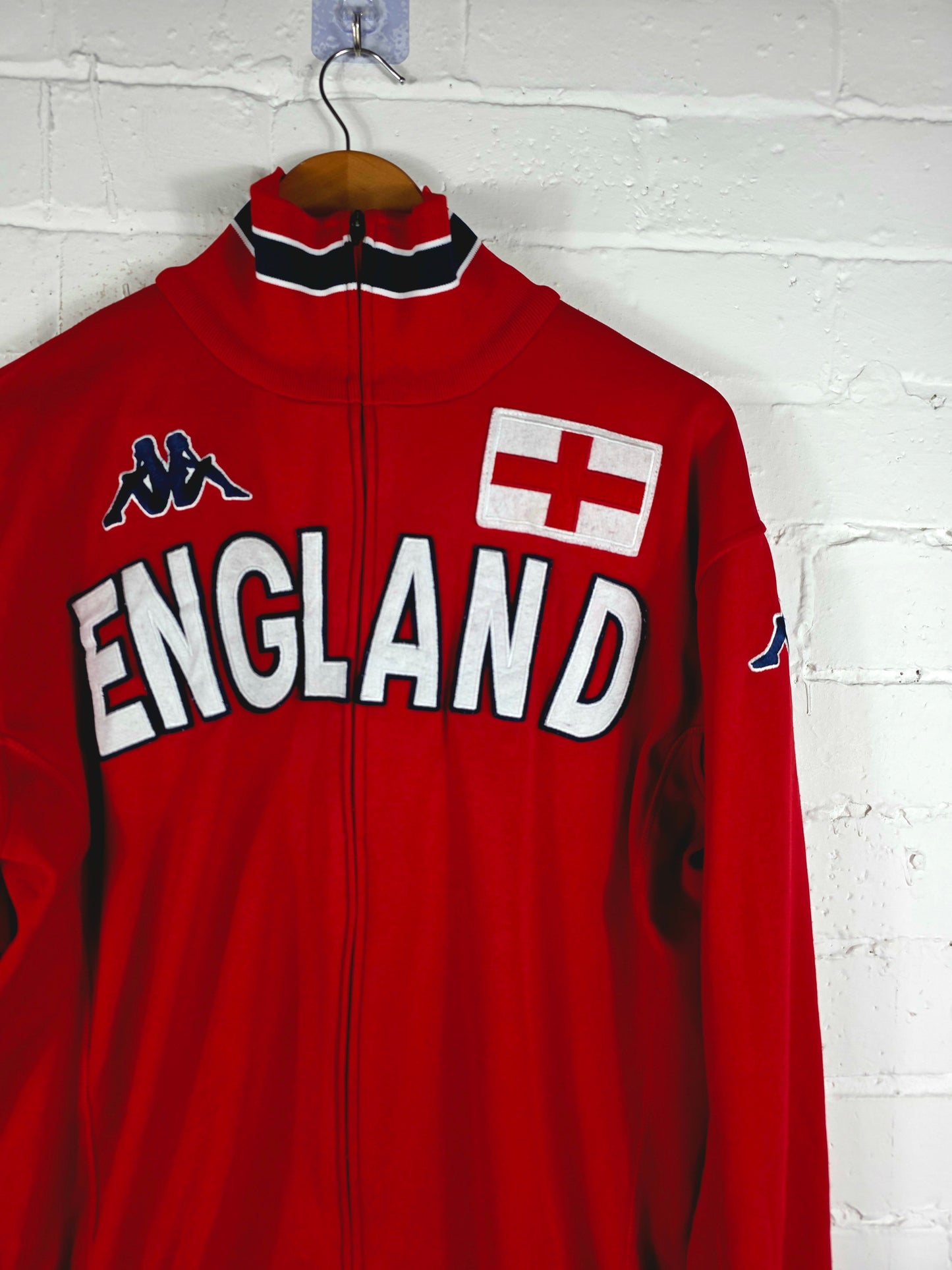 Kappa England 2009/10 Track Jacket Large