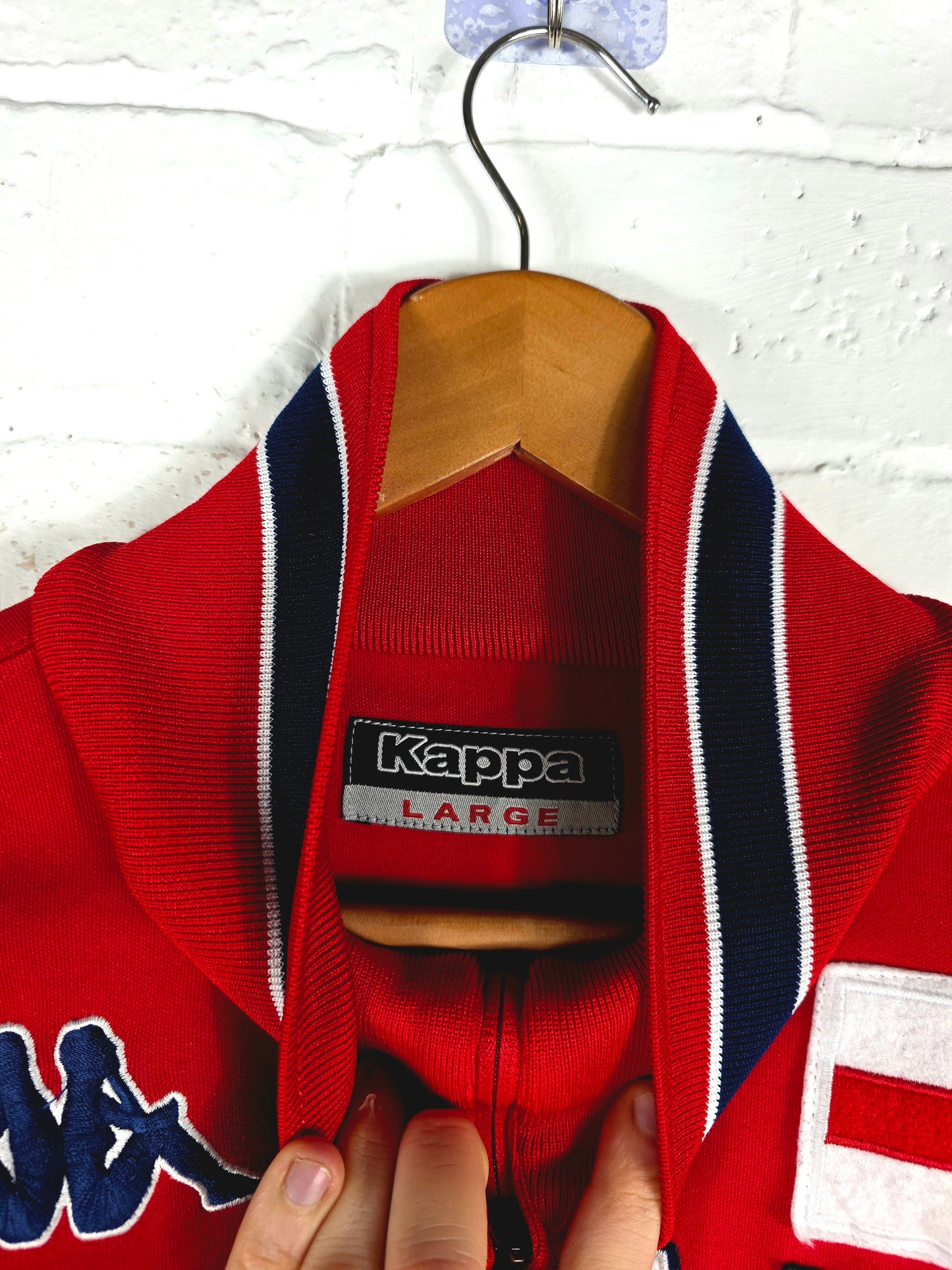 Kappa England 2009/10 Track Jacket Large