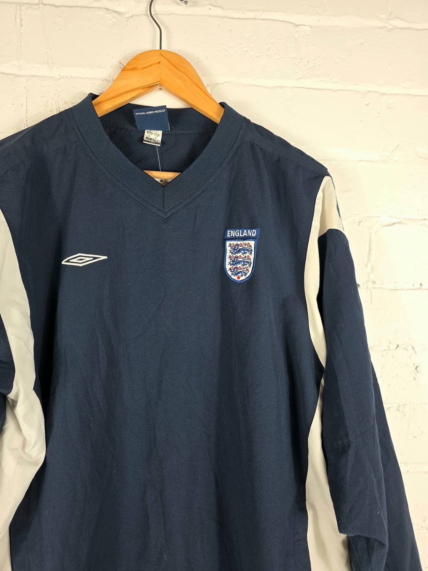 Umbro England 2002/04 Drill Top Medium