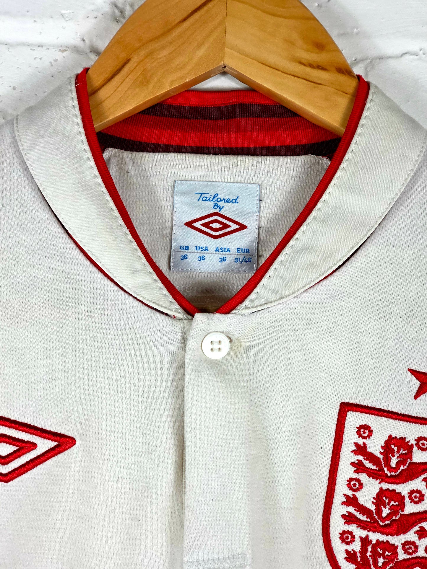 Umbro England 2012/13 Home Shirt Small