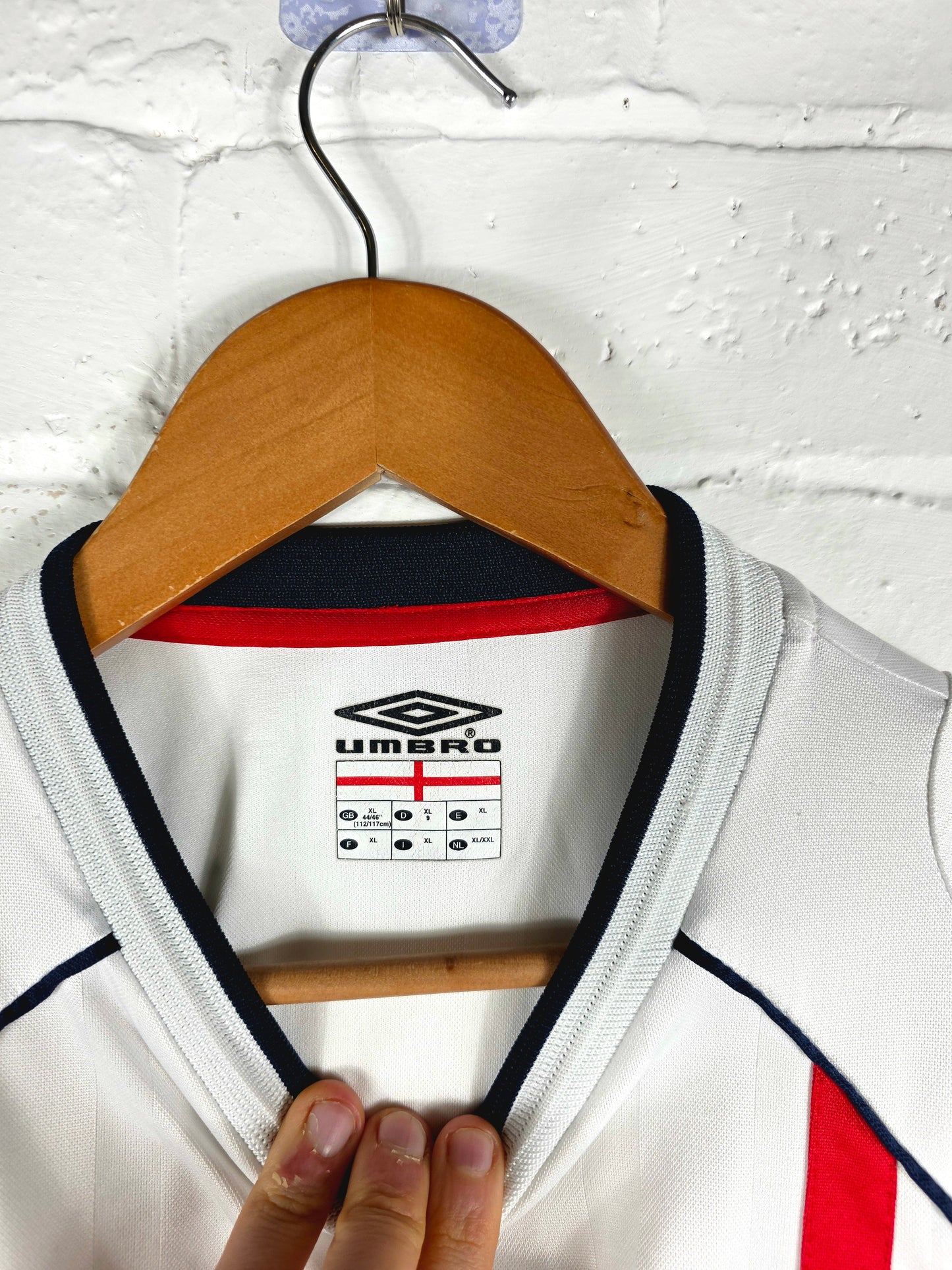 Umbro England 2001/03 Home Shirt XL
