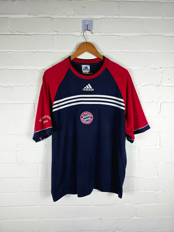 Adidas Bayern Munich 1999/00 Cotton Training T-Shirt XL