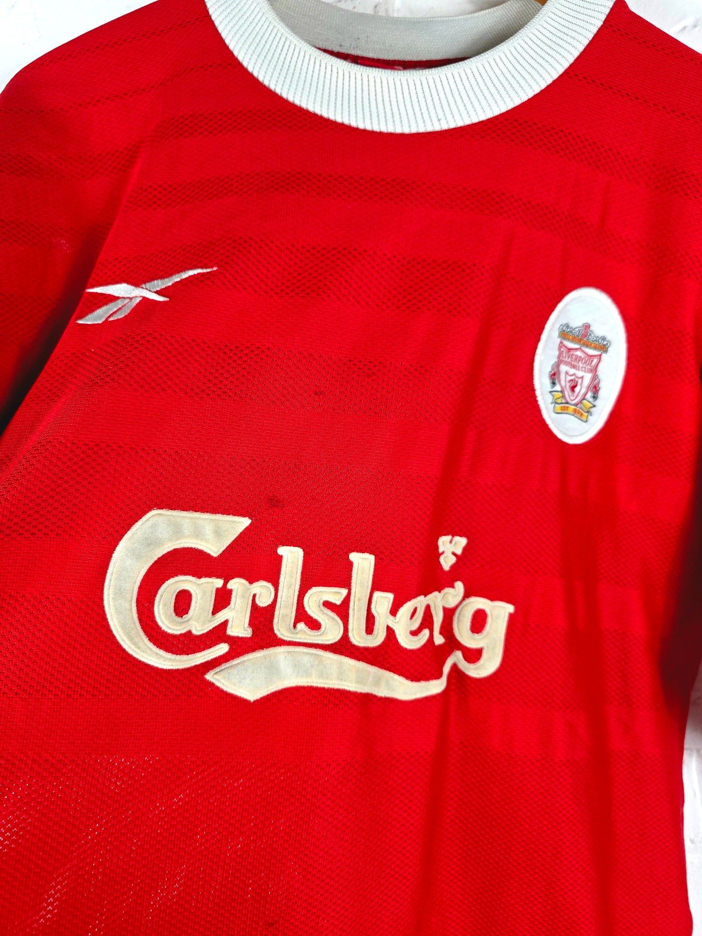 Reebok Liverpool 1998/2000 Home Shirt Large