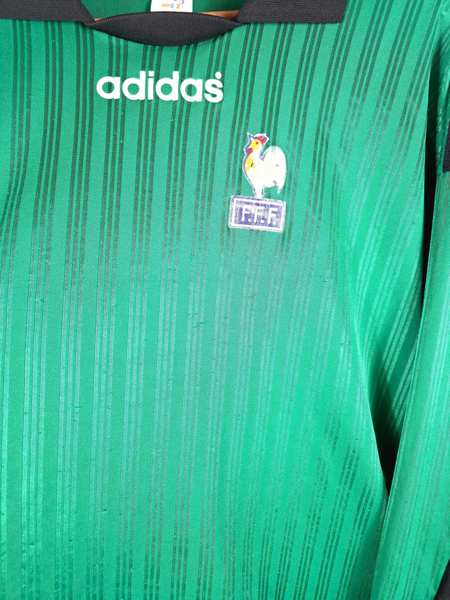 Adidas France 1995/1996 Long Sleeve Goalkeeper Shirt XL