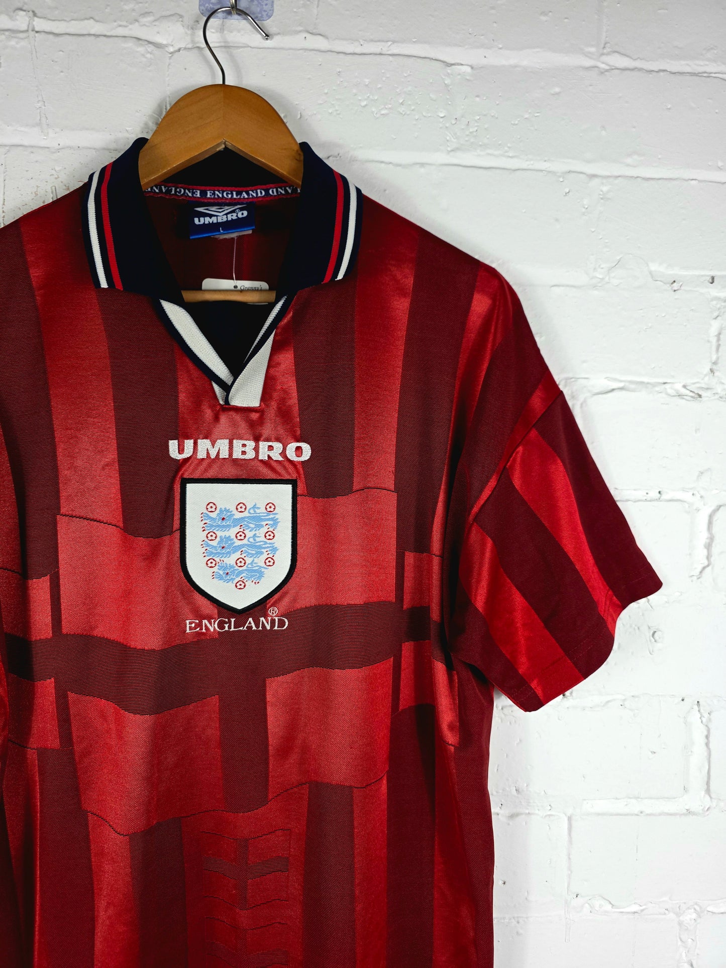 Umbro England 1997/99 Away Shirt Large