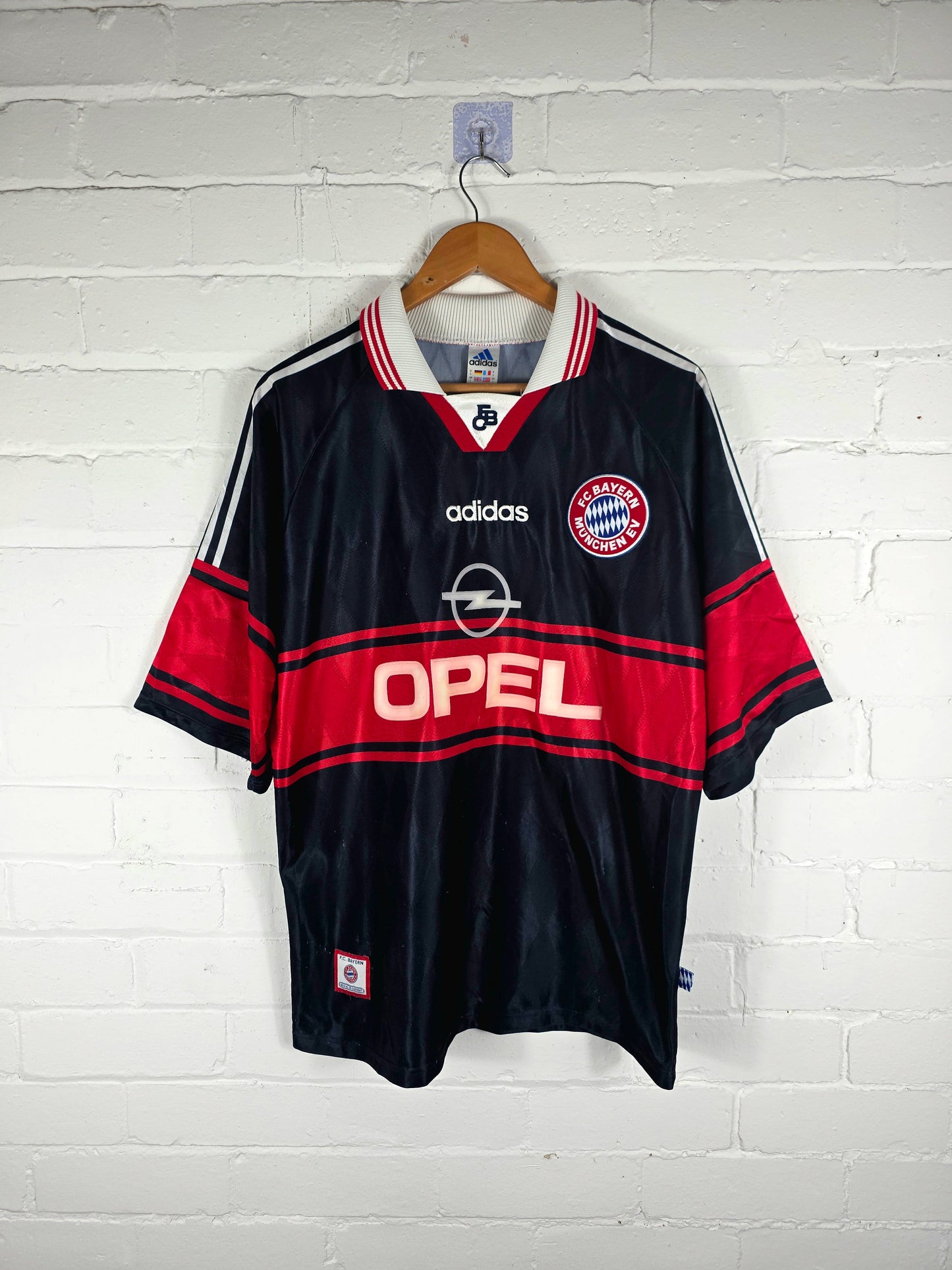 Adidas Bayern Munich 1997/99 Home Shirt Large