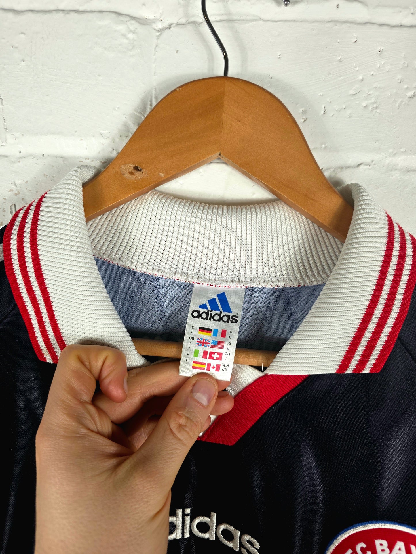 Adidas Bayern Munich 1997/99 Home Shirt Large