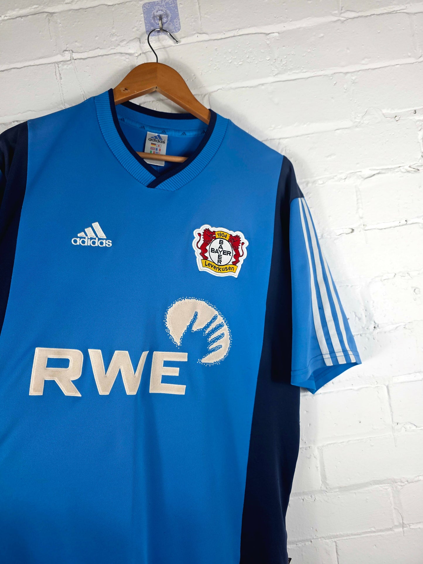 Adidas Bayer Leverkusen 2001/03 Away Shirt Large
