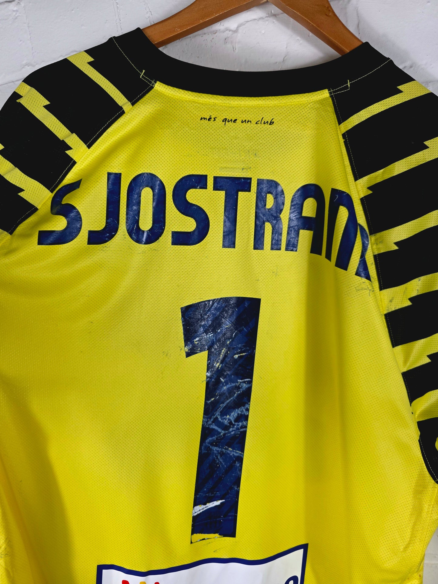 Nike Barcelona 2010/11 'Sjostrand 1' Long Sleeve Match Issue Handball Goalkeeper Shirt XXL