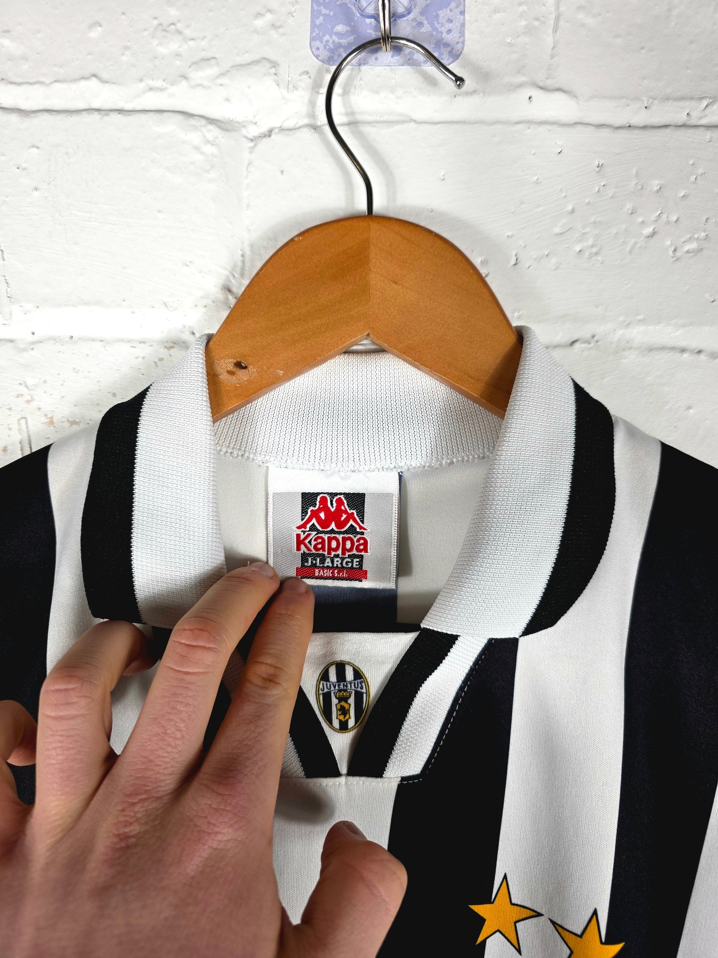 Kappa Juventus 1995/97 Home Shirt Youth Large
