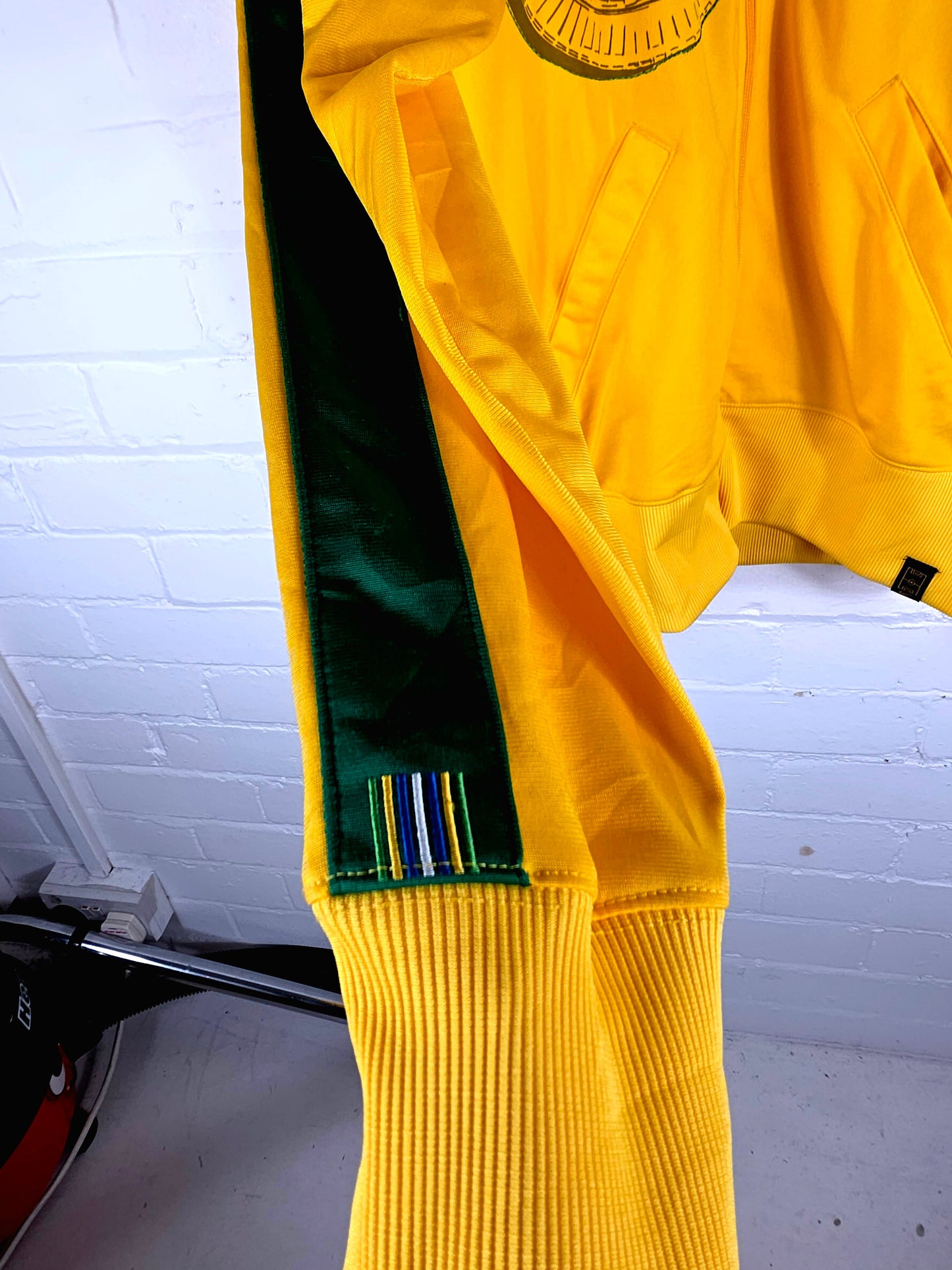 Nike Brazil 2000s Maracana Stadium Track Jacket Large
