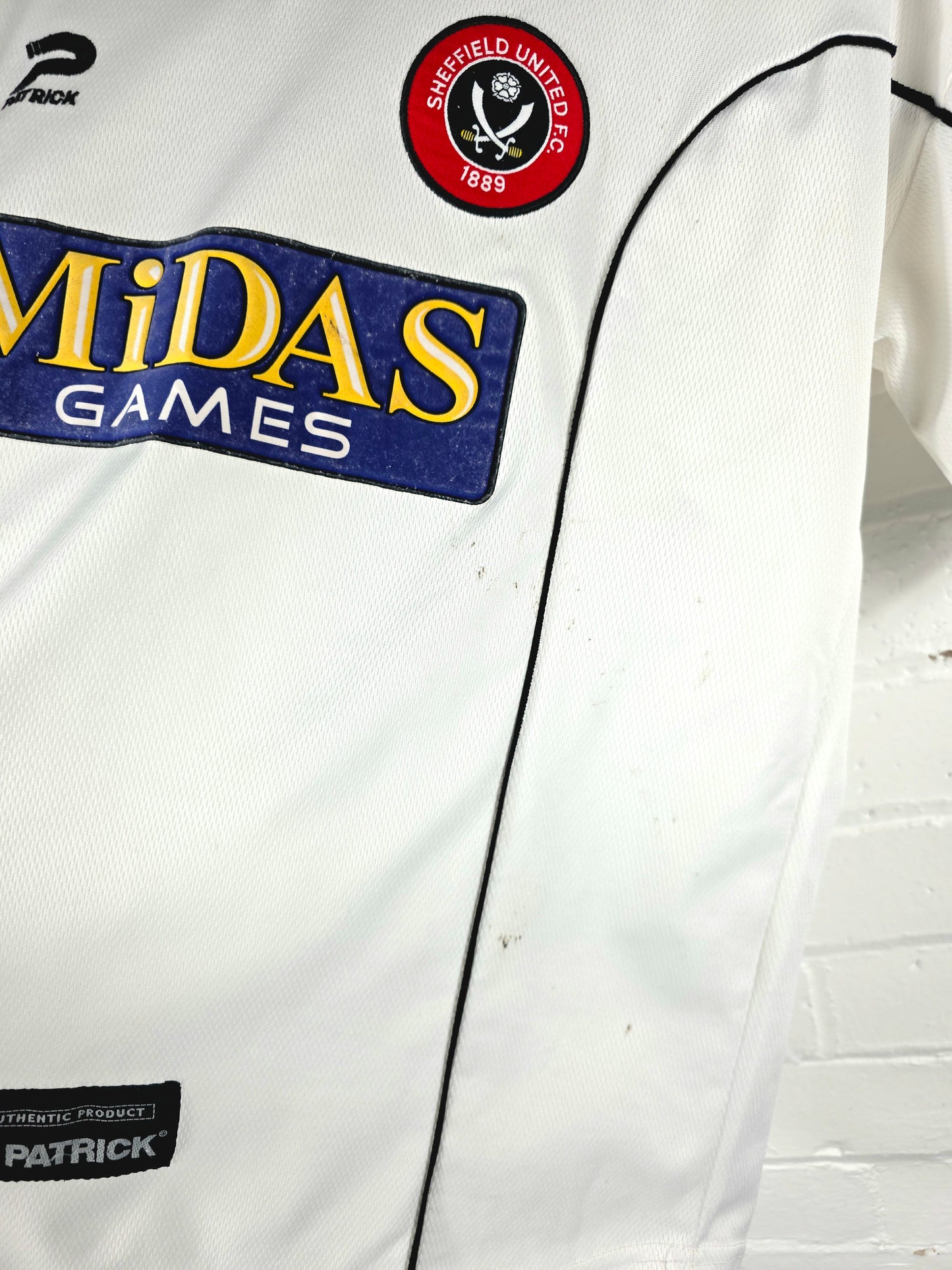 Patrick Sheffield United 2000/02 Third Shirt Medium