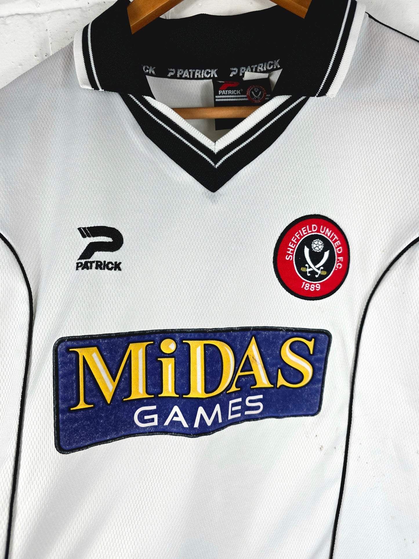 Patrick Sheffield United 2000/02 Third Shirt Medium