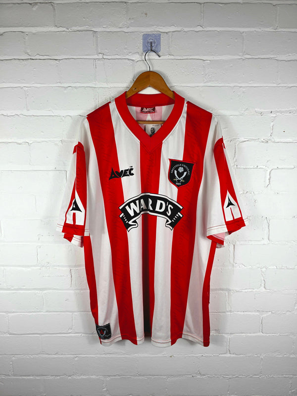 Avec Sheffield United 1996/97 Home Shirt XL