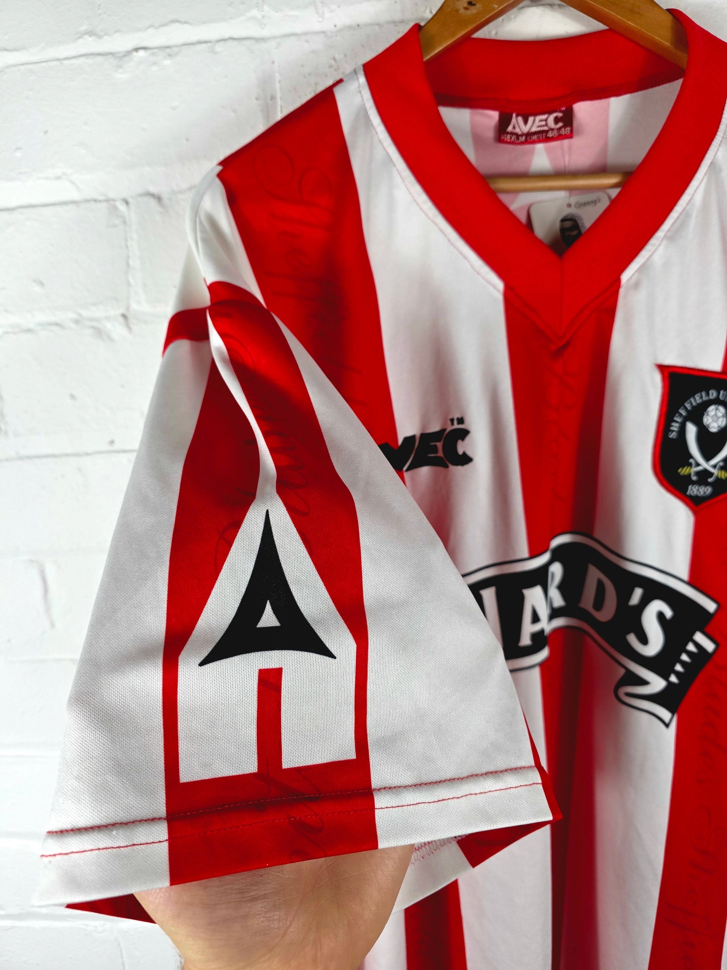 Avec Sheffield United 1996/97 Home Shirt XL