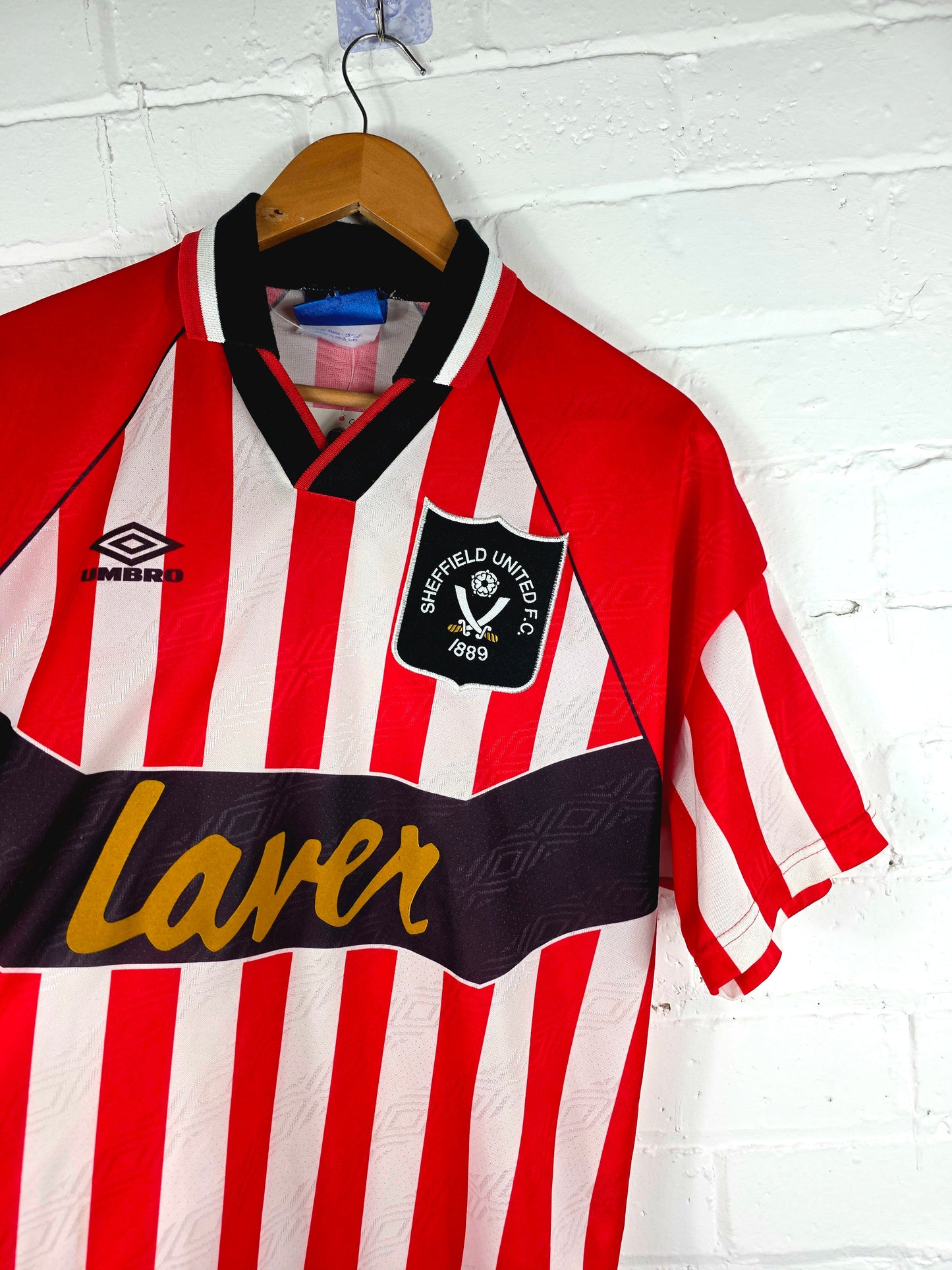Umbro Sheffield United 1994/95 Home Shirt Large