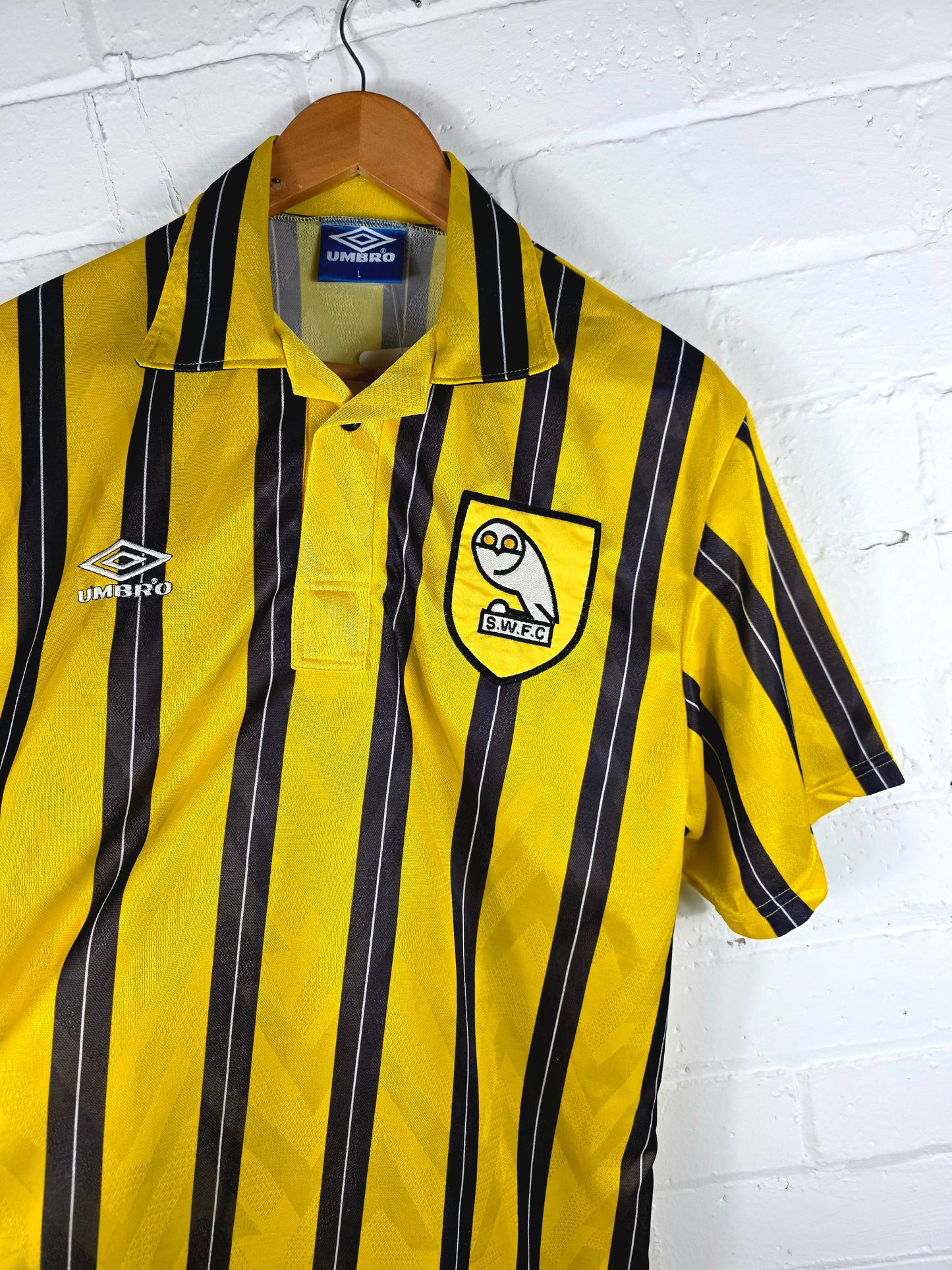 Umbro Sheffield Wednesday 1992/93 Away Shirt Large