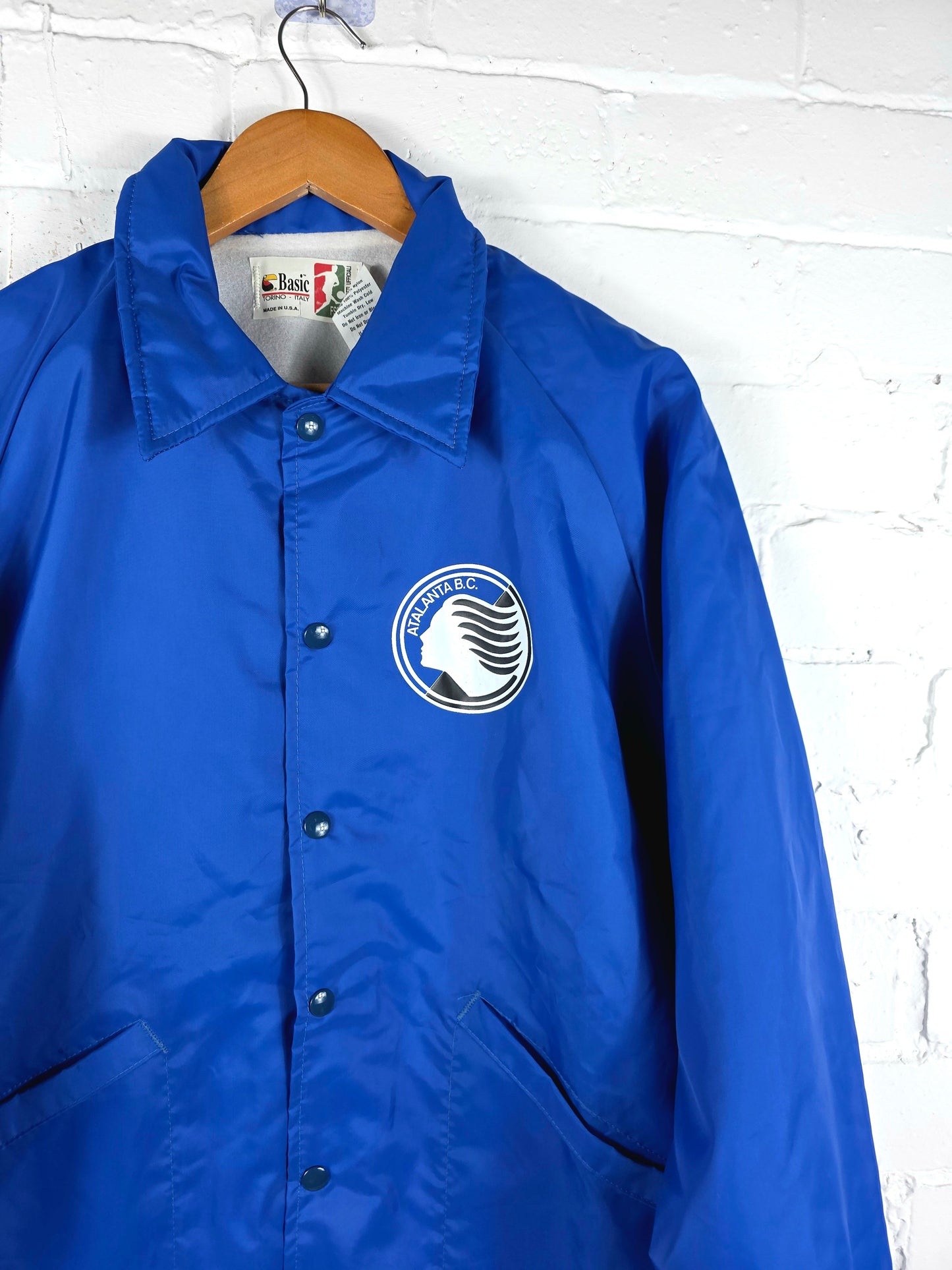Basic Atalanta 1990s Button Up Jacket Large
