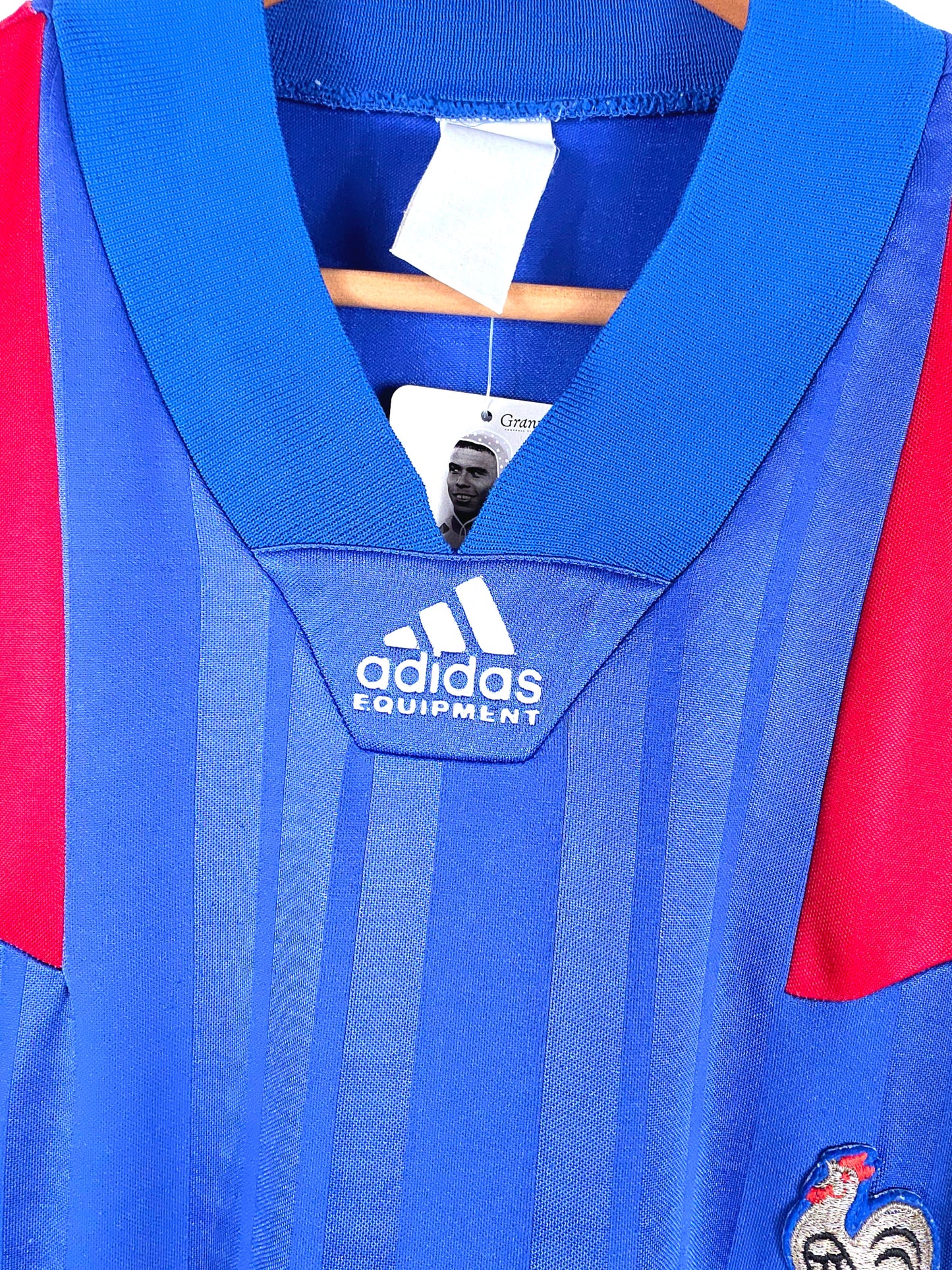 Adidas France 1992/94 Home Shirt Large