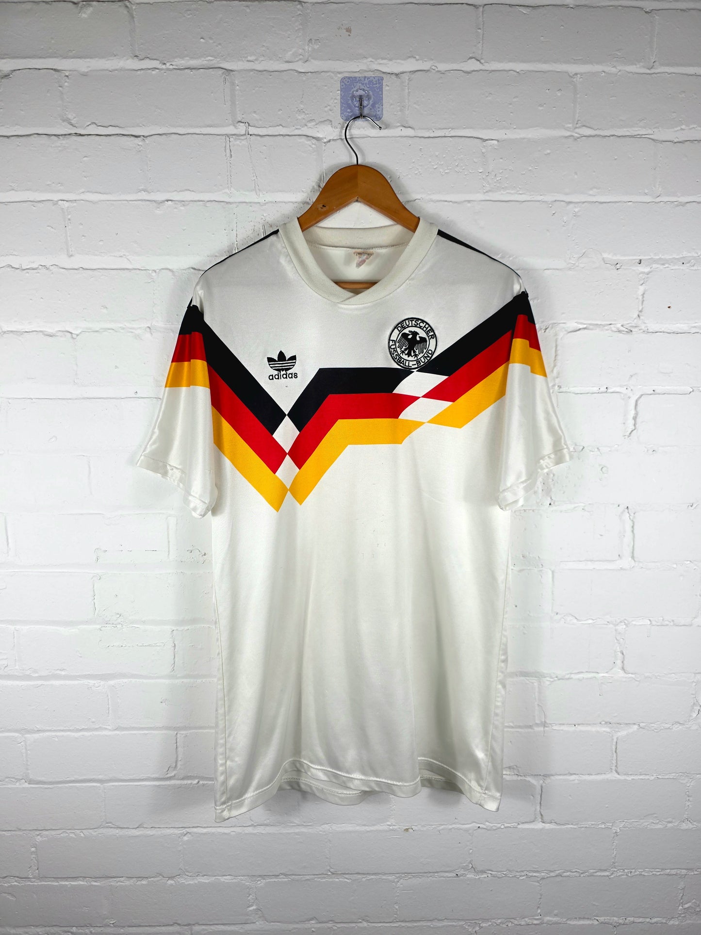 Adidas Germany 1988/90 Home Shirt Medium