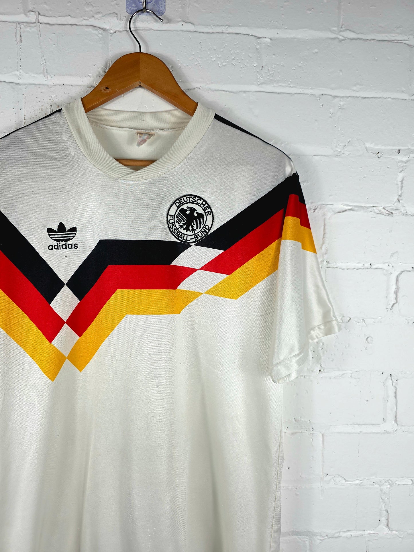 Adidas Germany 1988/90 Home Shirt Medium