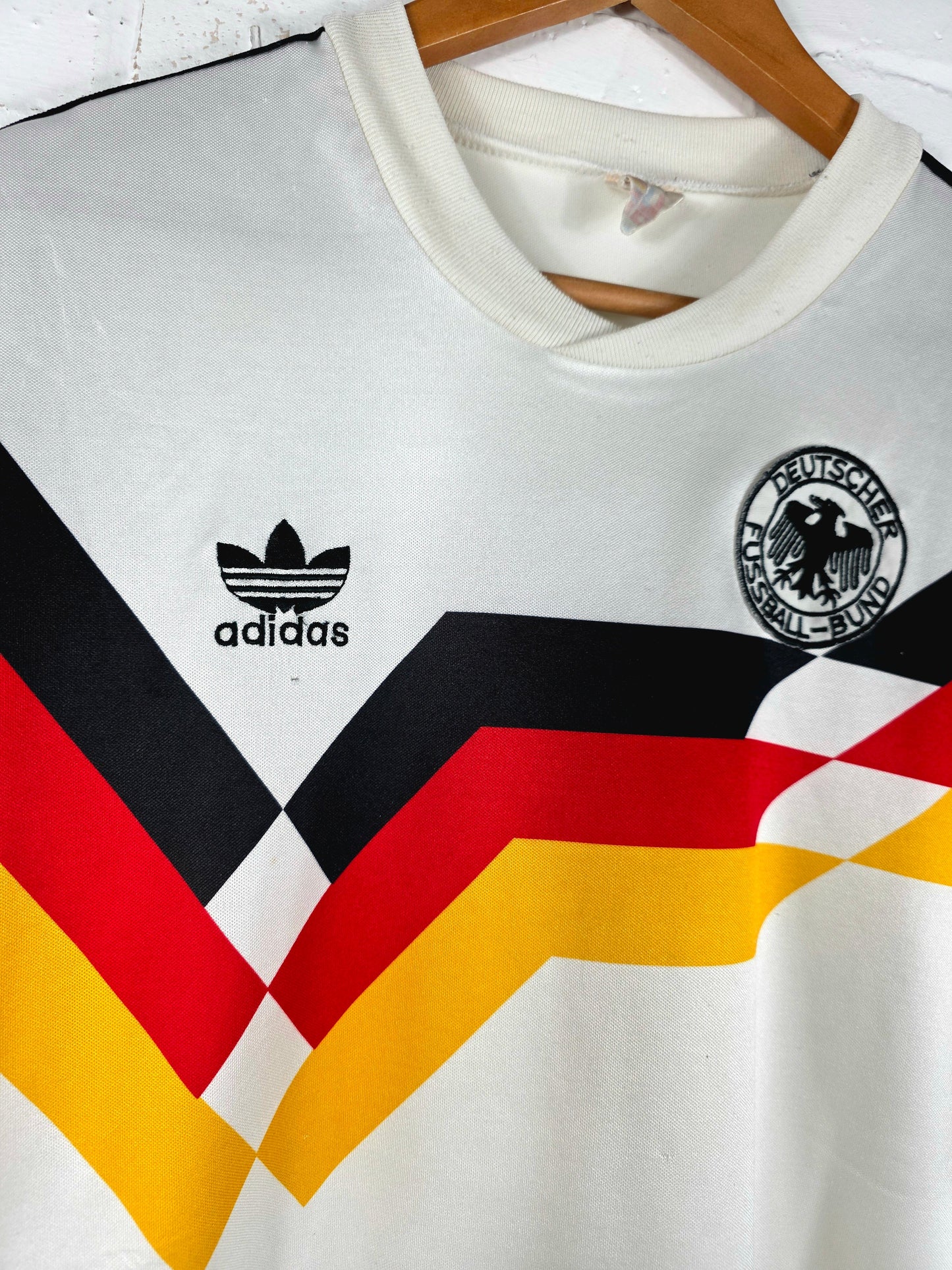 Adidas Germany 1988/90 Home Shirt Medium