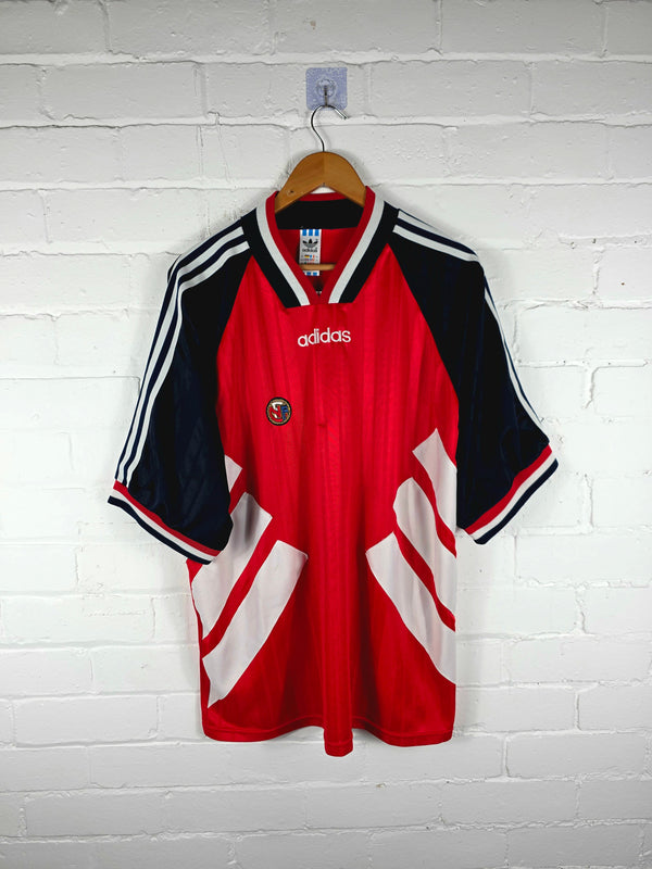 Adidas Norway 1993/95 Home Shirt XL