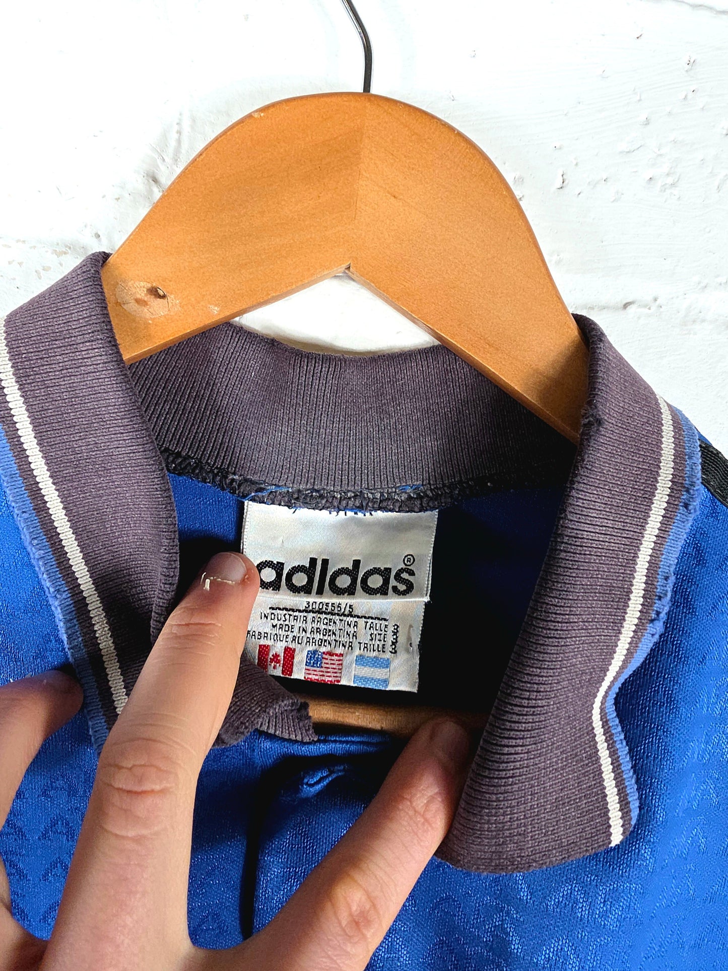 Adidas Argentina 1994 'Maradona 10' Away Shirt Large