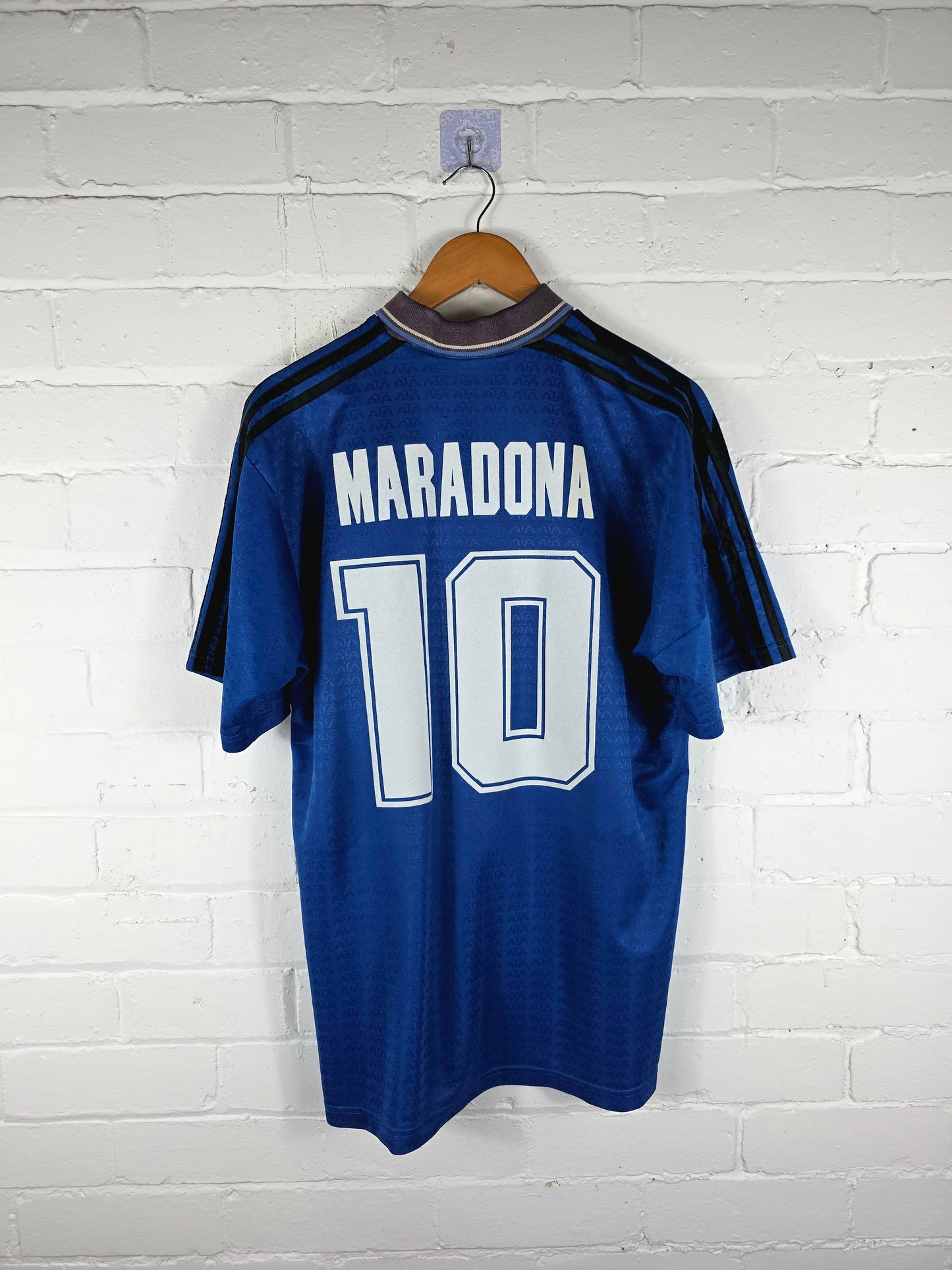 Adidas Argentina 1994 'Maradona 10' Away Shirt Large