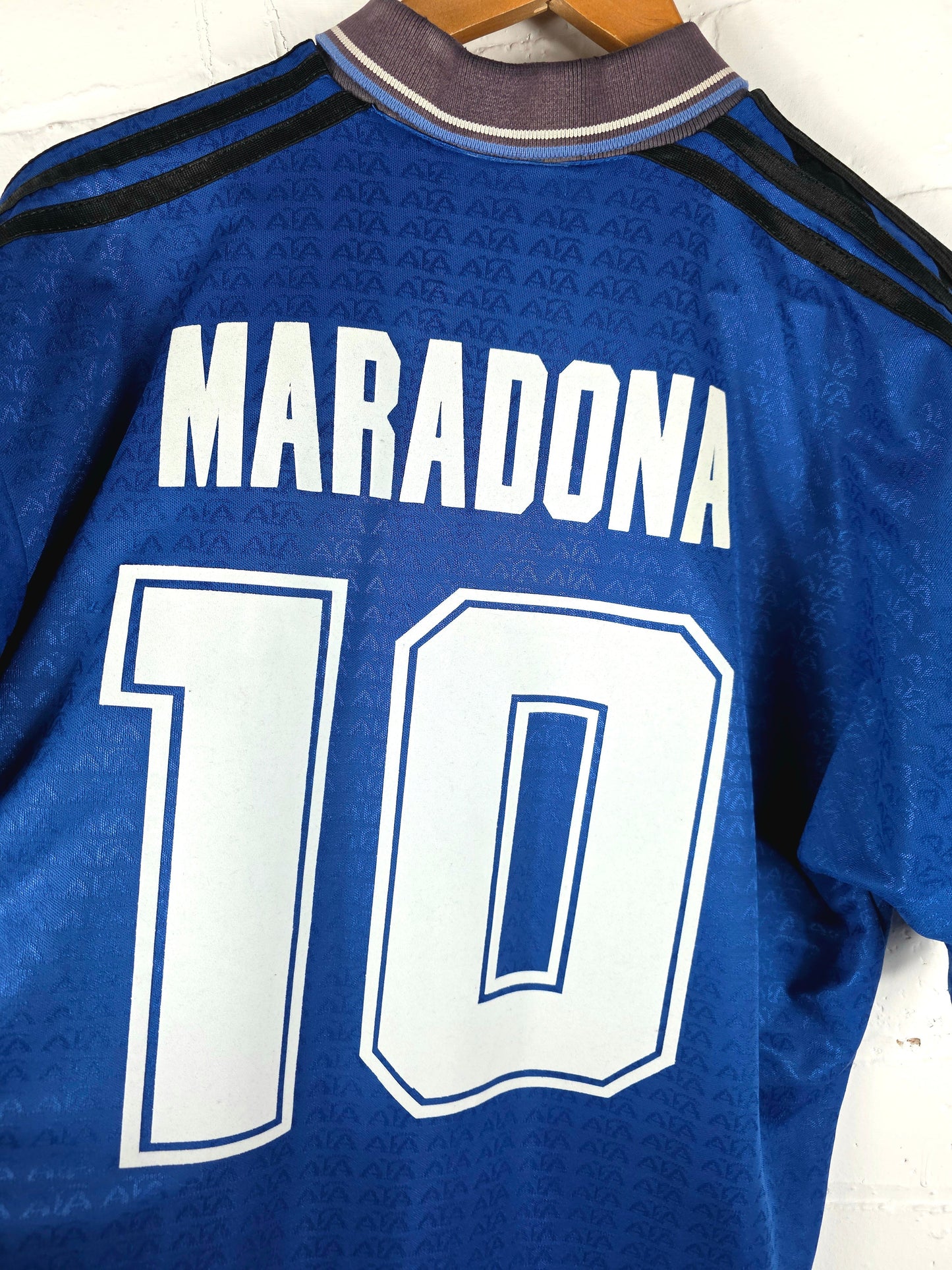 Adidas Argentina 1994 'Maradona 10' Away Shirt Large