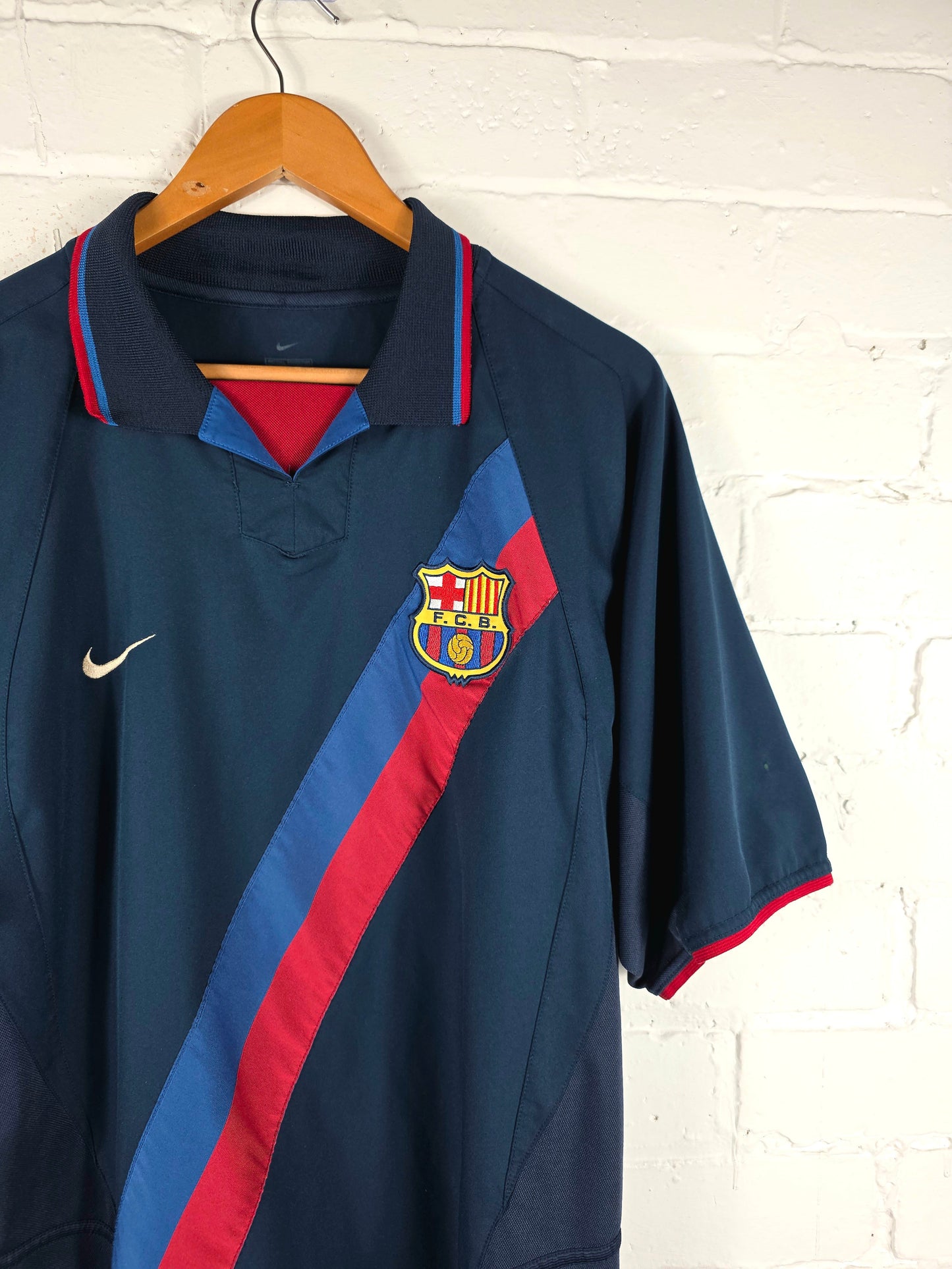 Nike Barcelona 2002/04 Away Shirt XXL