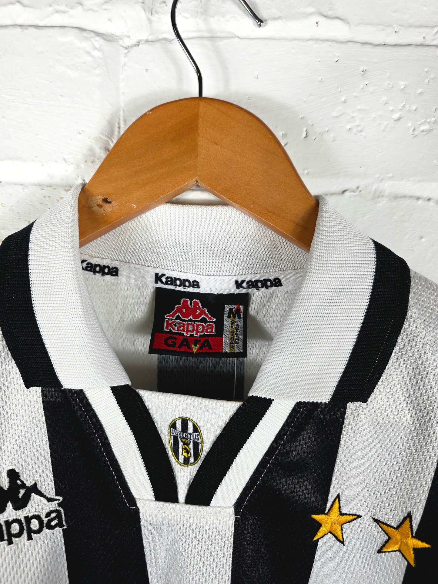 Kappa Juventus 1995/97 Long Sleeve Home Shirt Medium