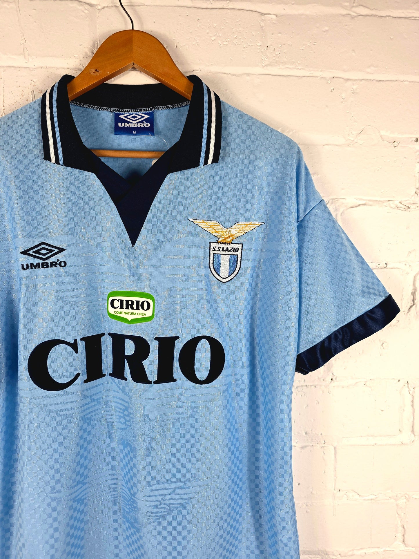 Umbro Lazio 1996/97 Home Shirt Medium