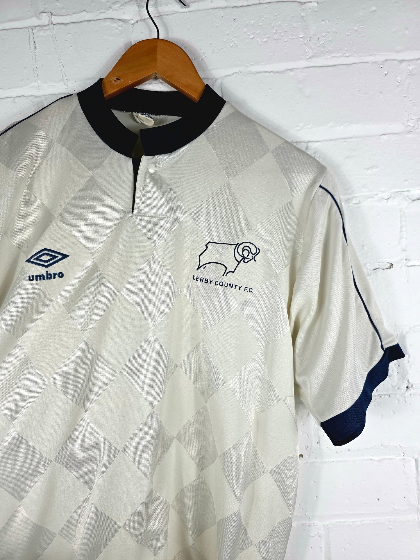 Umbro Derby County 1987/89 Home Shirt Large