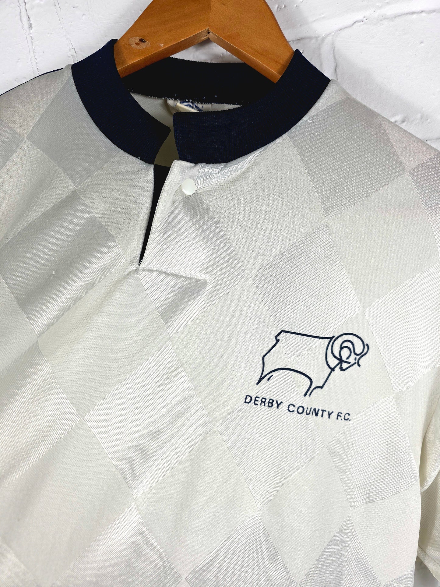 Umbro Derby County 1987/89 Home Shirt Large