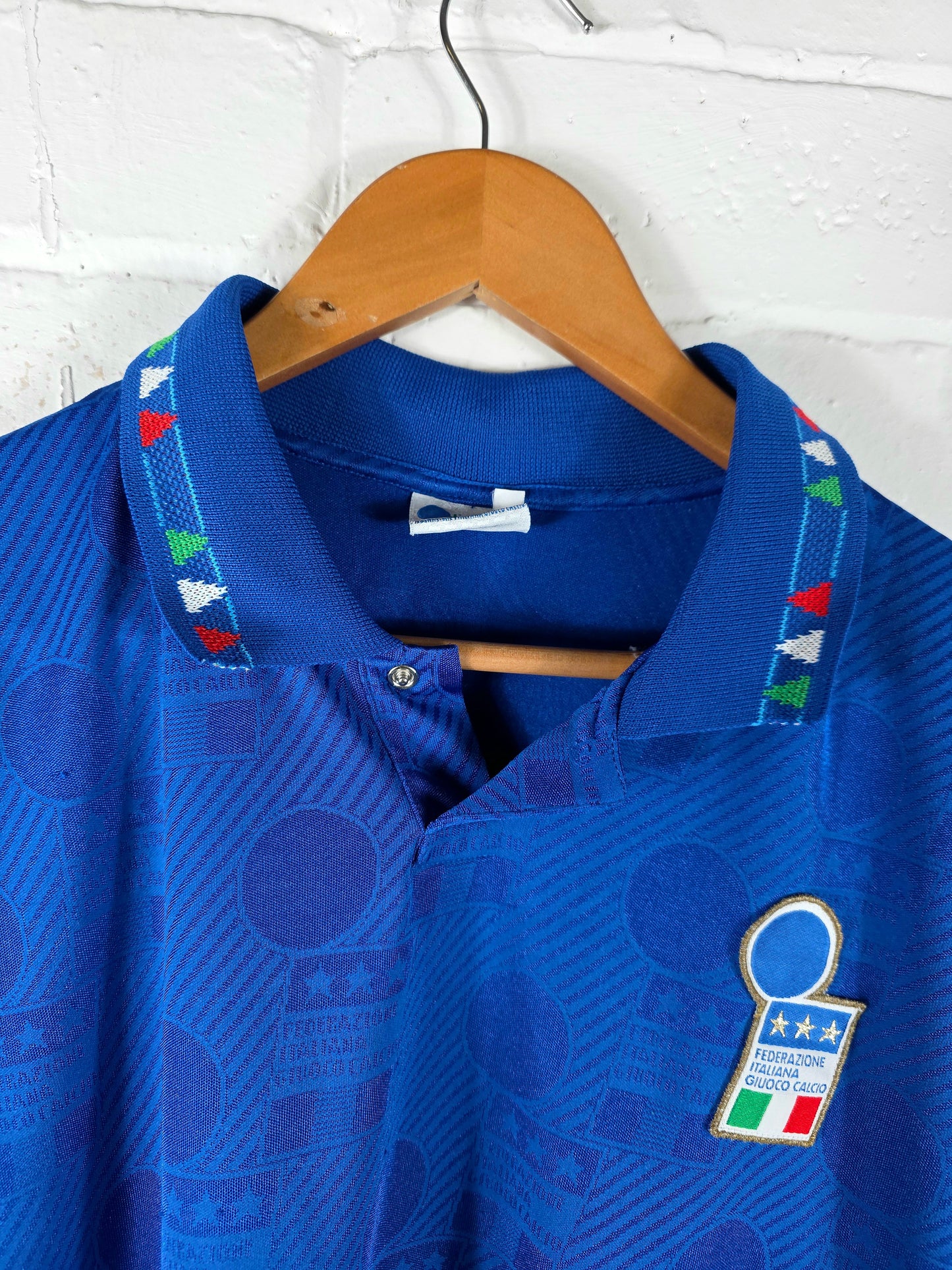 Diadora Italy 1993/94 Player Spec Home Shirt XL
