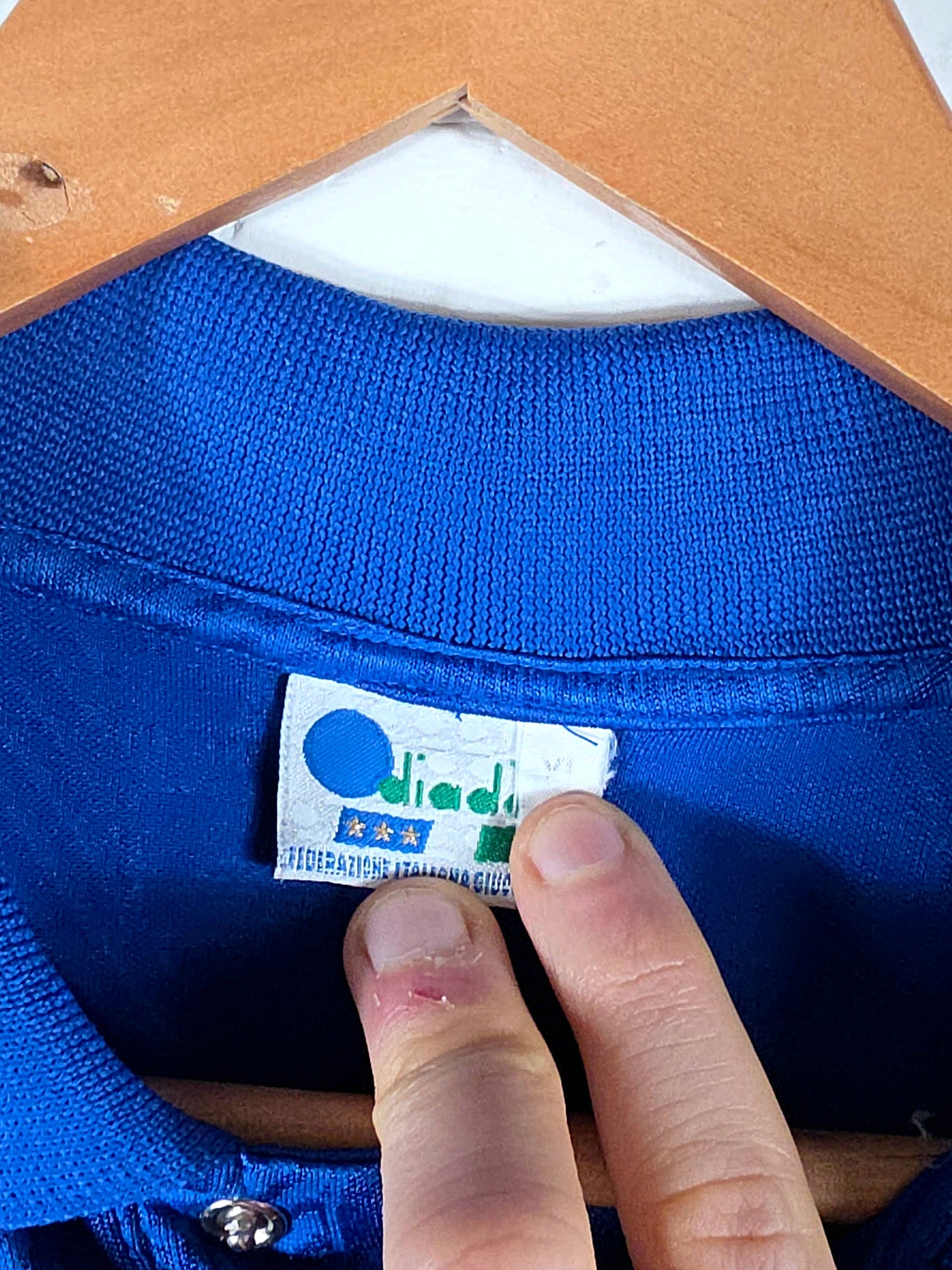 Diadora Italy 1993/94 Player Spec Home Shirt XL