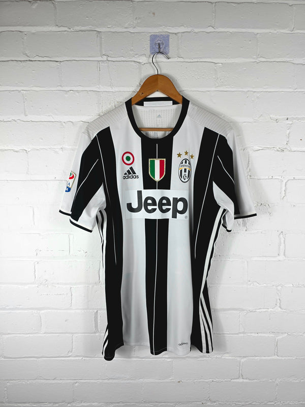 Adidas Juventus 2016/17 'Dani Alves 23' Signed Player Spec Home Shirt Large