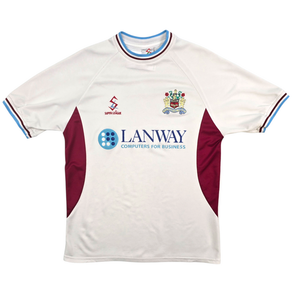 2001/02 Burnley Away Football Shirt (S) Super League