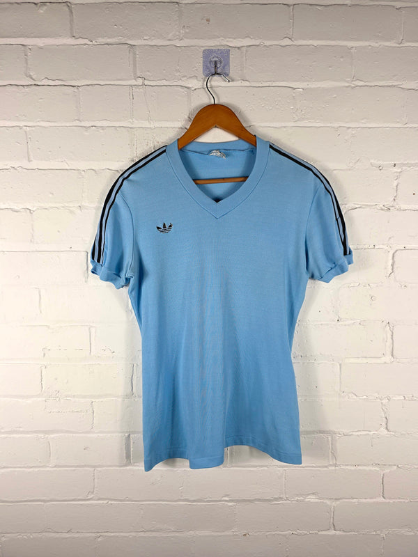 Adidas Ventex 1980s Vintage Sports Shirt Medium