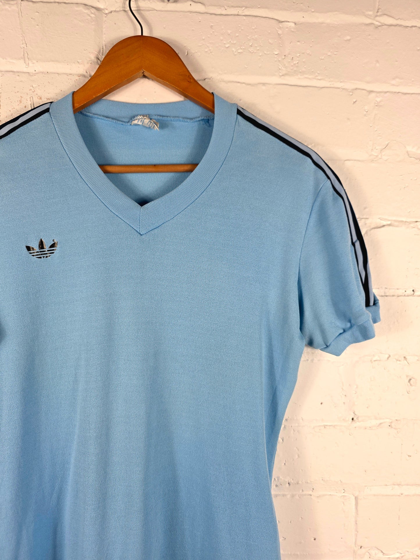 Adidas Ventex 1980s Vintage Sports Shirt Medium