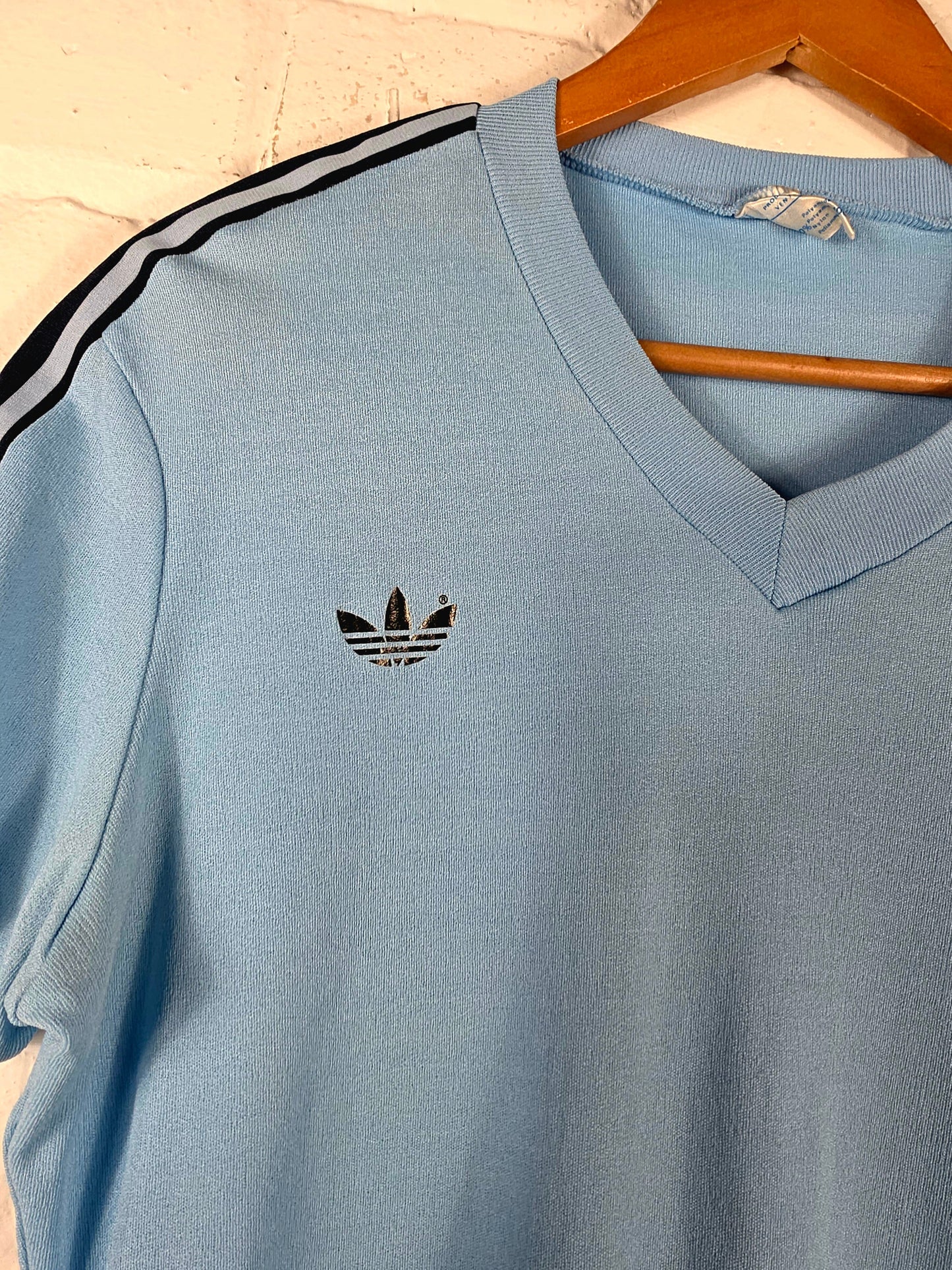 Adidas Ventex 1980s Vintage Sports Shirt Medium