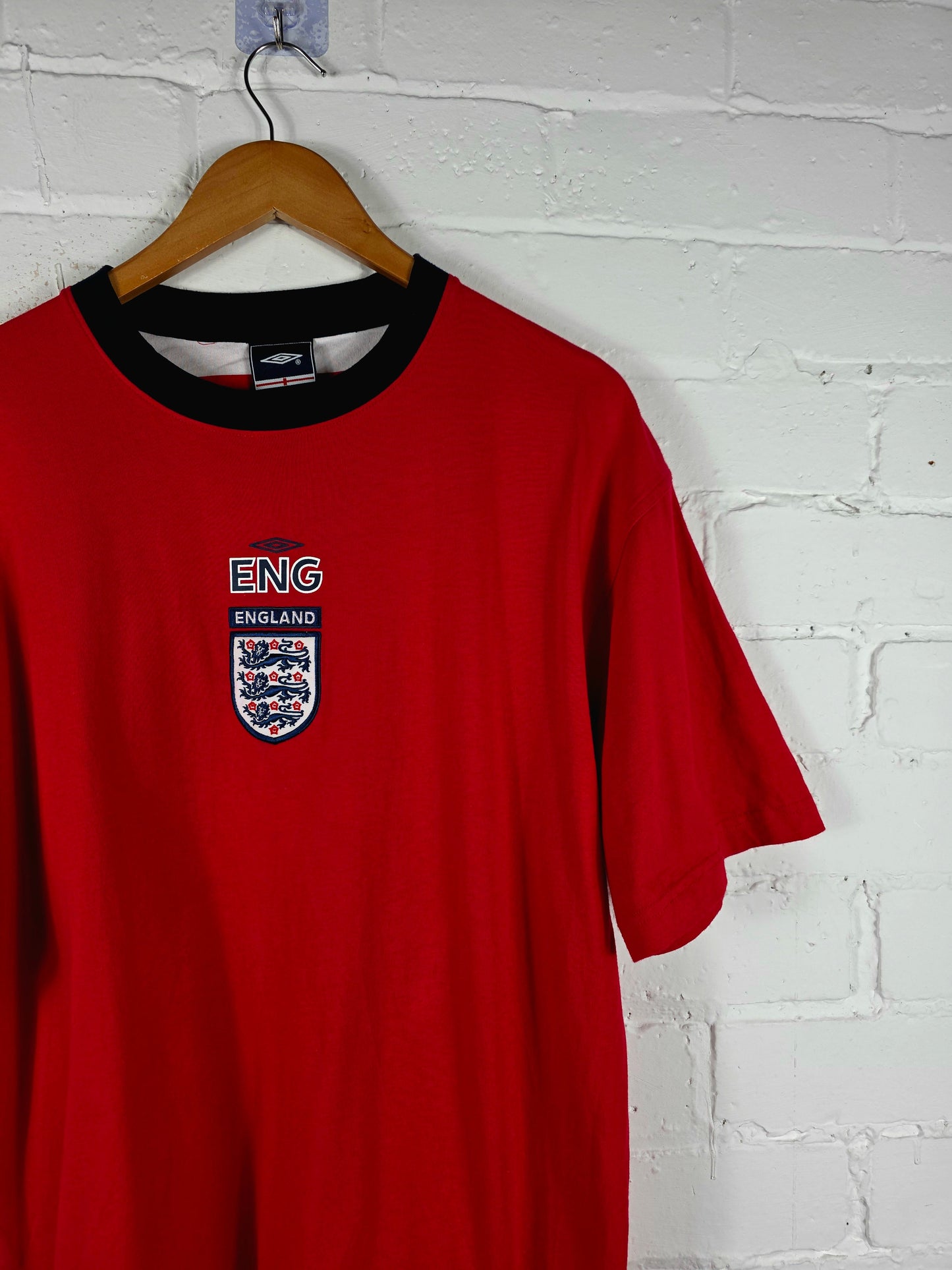 Umbro England 2002/04 Cotton Training T-Shirt XL