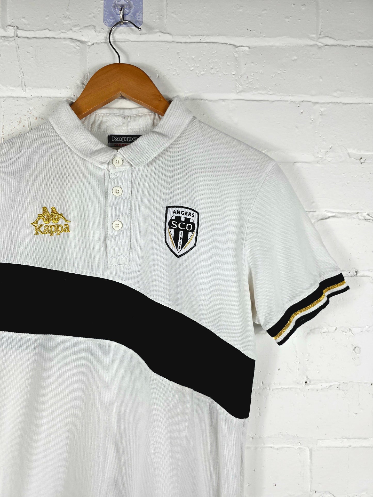 Kappa Angers SCO Polo Shirt Medium