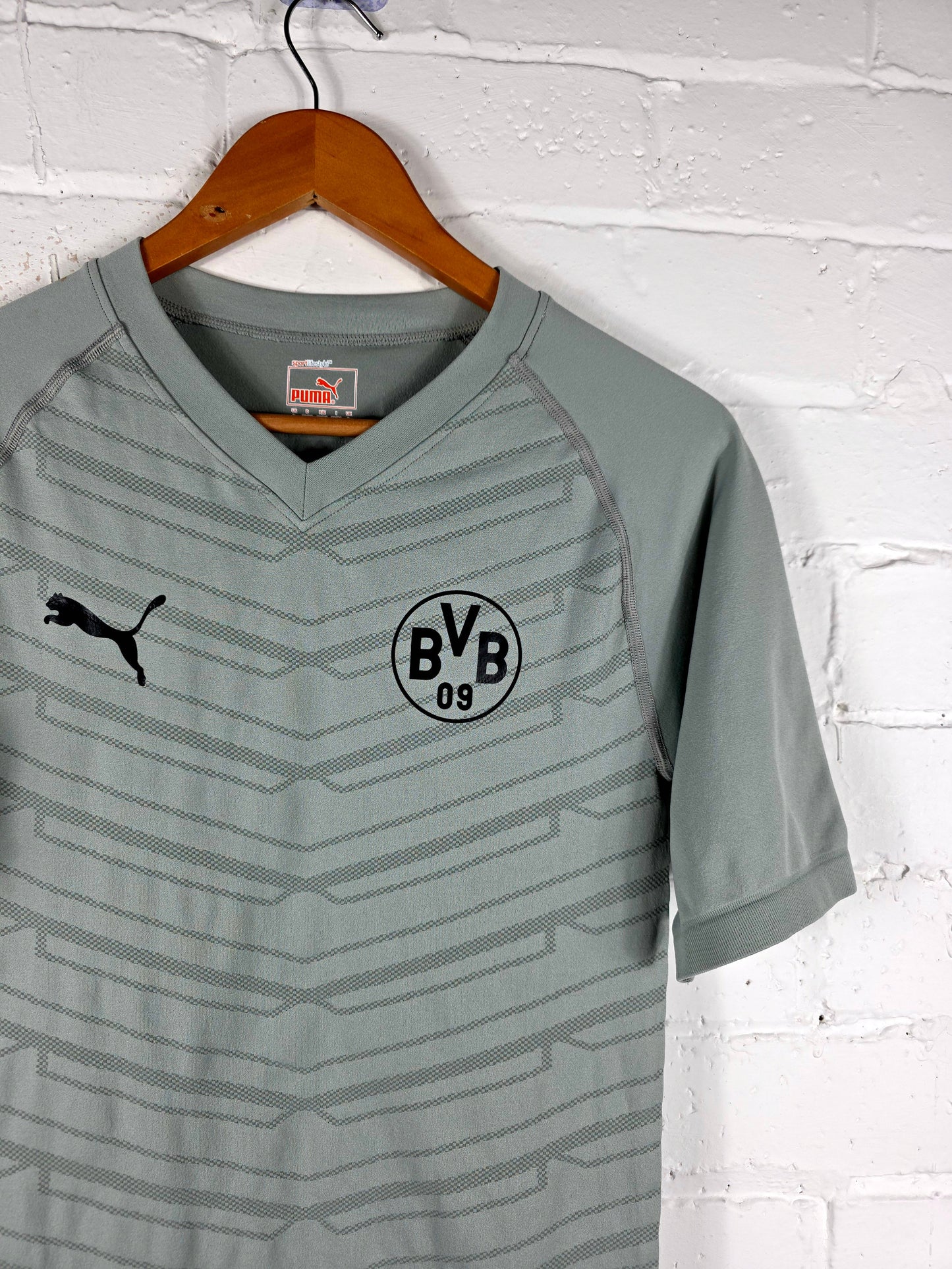 Puma Borussia Dortmund 2021/22 Player Issue Underlayer Training Shirt Large